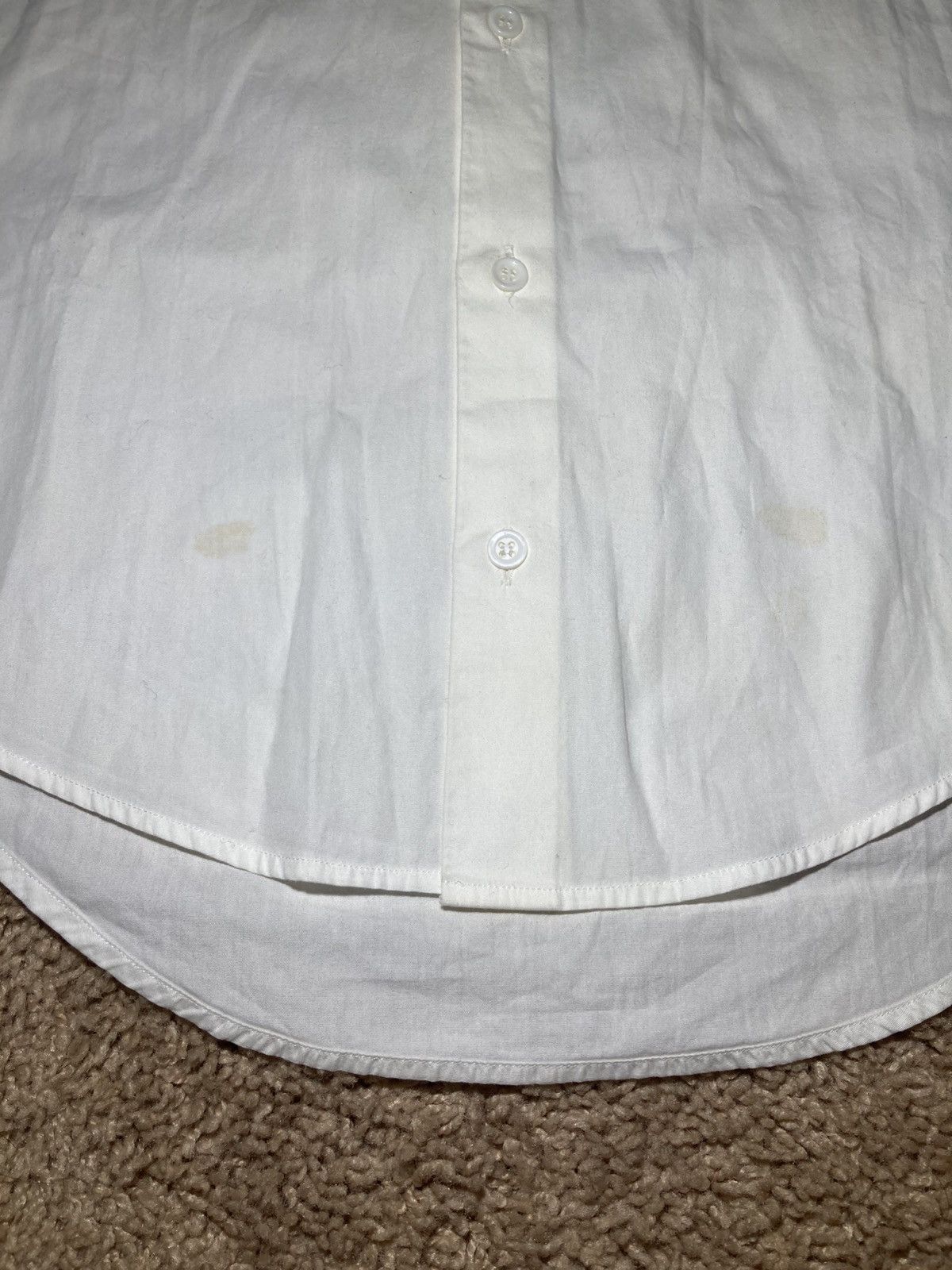 Dior × Hedi Slimane AW07 Dior Navigate Tuxedo Collar Shirt White 2007 37 Hedi S Size US S / EU 44-46 / 1 - 5 Thumbnail