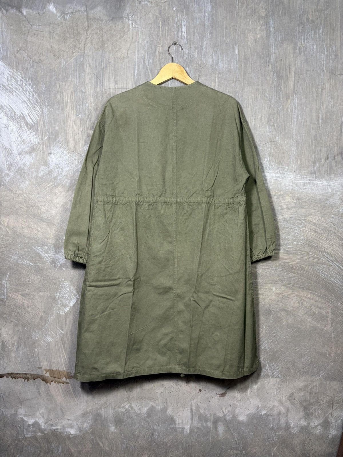 Japanese Brand Japanese Natural Couture Women Army Parka Jacket Size L / US 10 / IT 46 - 13 Thumbnail