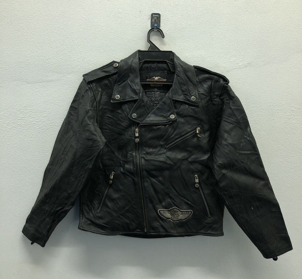 Harley Davidson Vintage Harley Davidson Motorcycles Leather Jacket Size US L / EU 52-54 / 3 - 2 Thumbnail