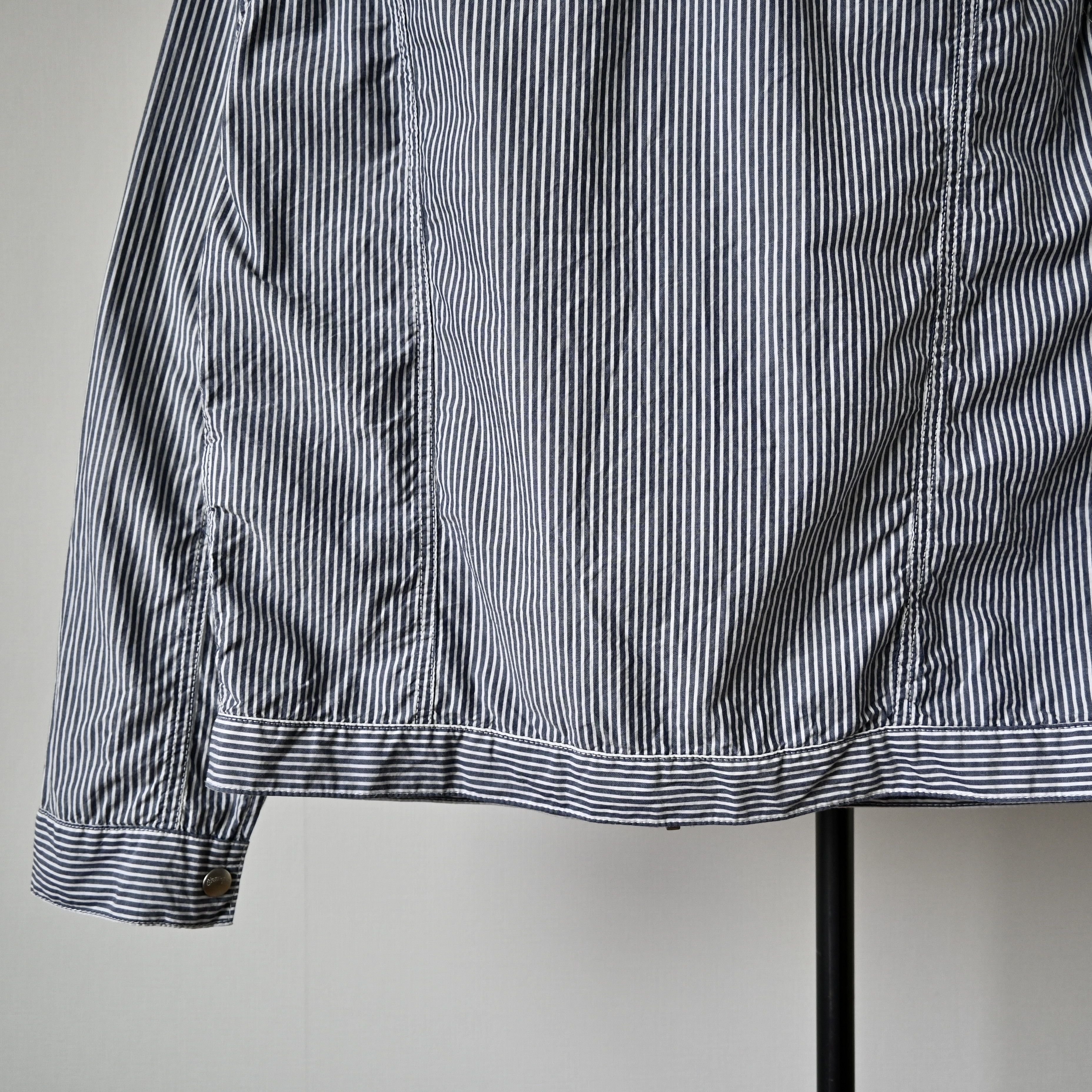 Japanese Brand Wrangler for Ships 11MJZ trucker jacket type shirt Size US M / EU 48-50 / 2 - 4 Thumbnail