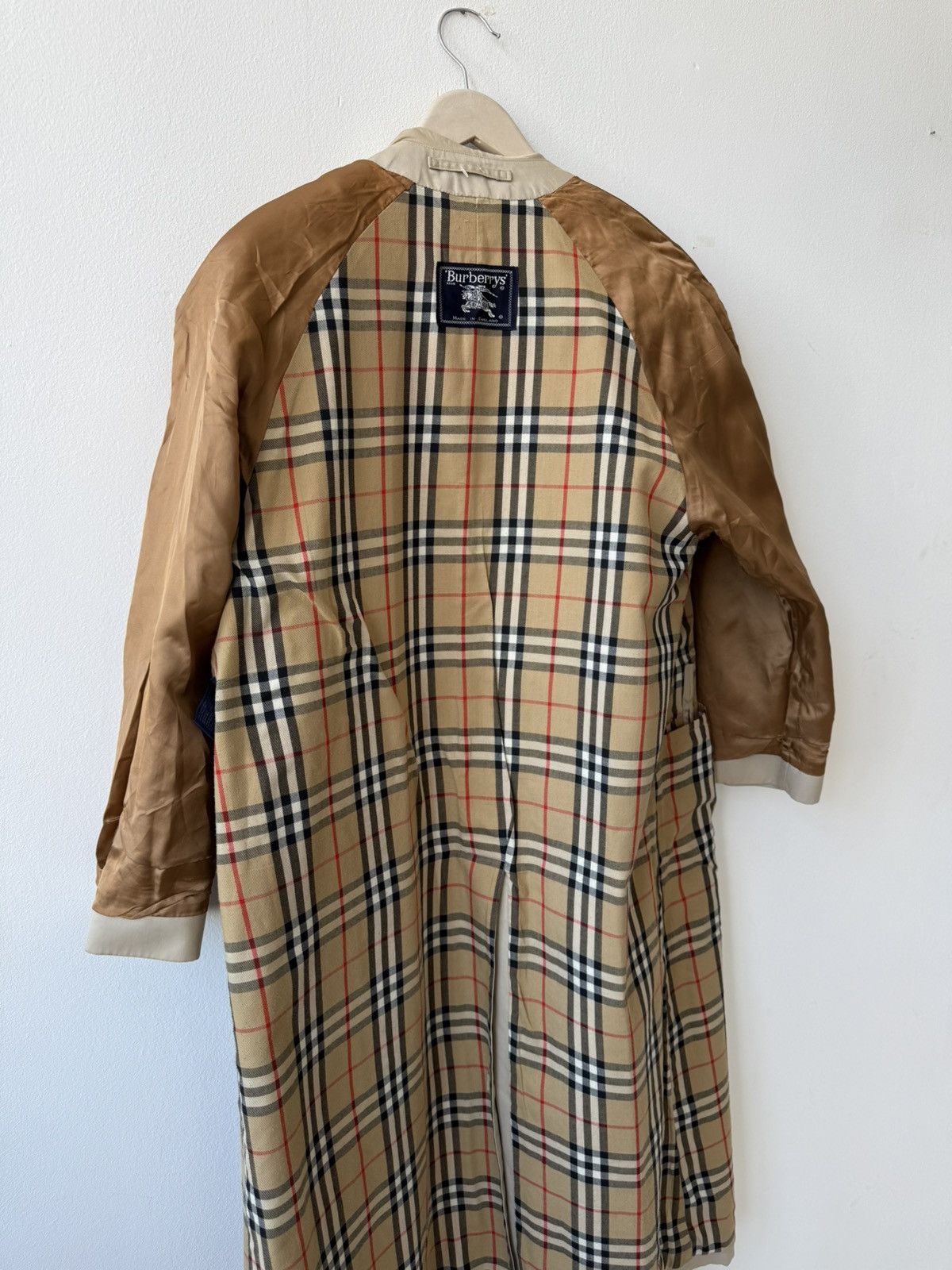 Burberry Burberry Vintage Beige Trench Coat Size XL / US 12-14 / IT 48-50 - 7 Thumbnail