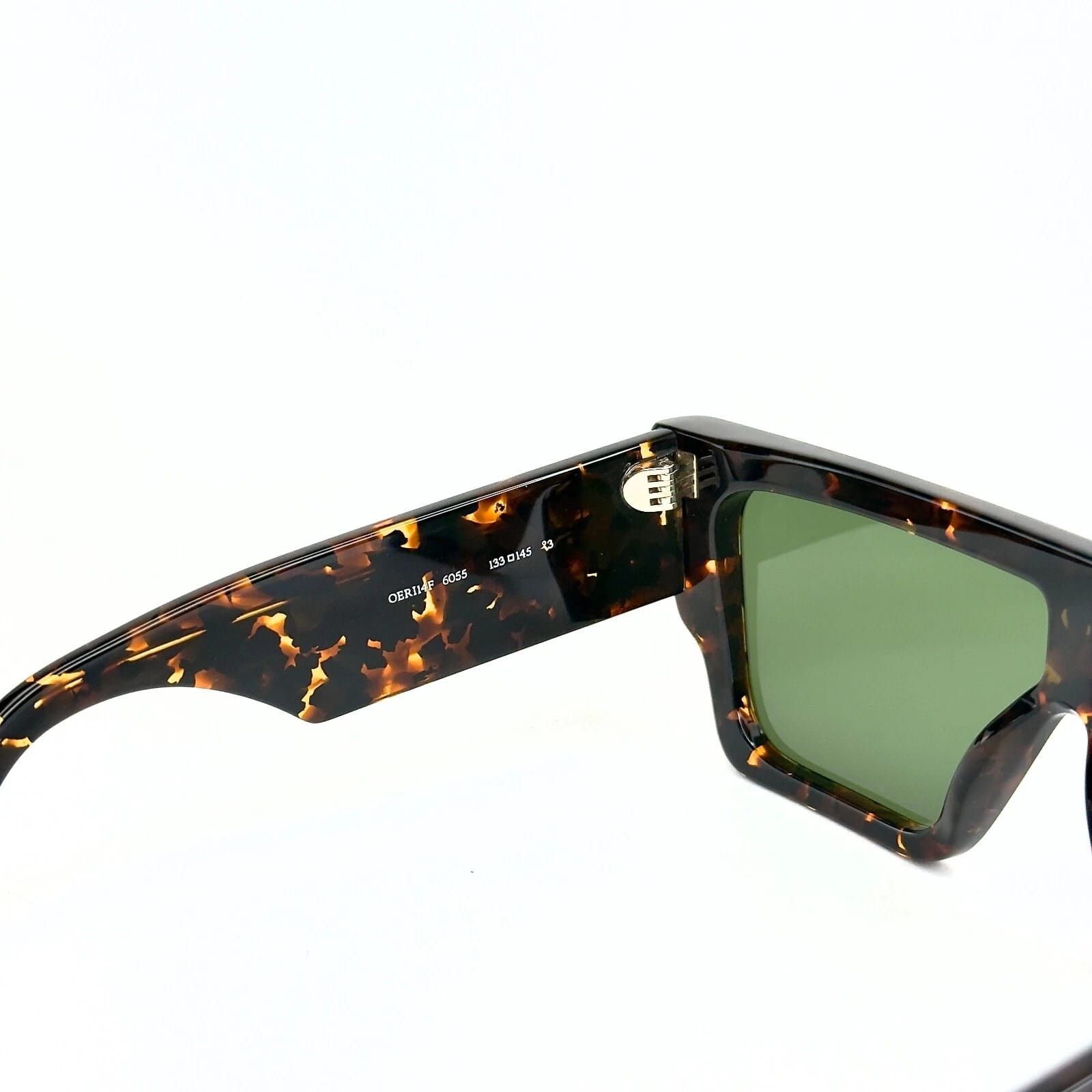Off-White OFF-WHITE 14F OERI14F Brown Havana Green Unisex MARION Mask Size ONE SIZE - 2 Thumbnail