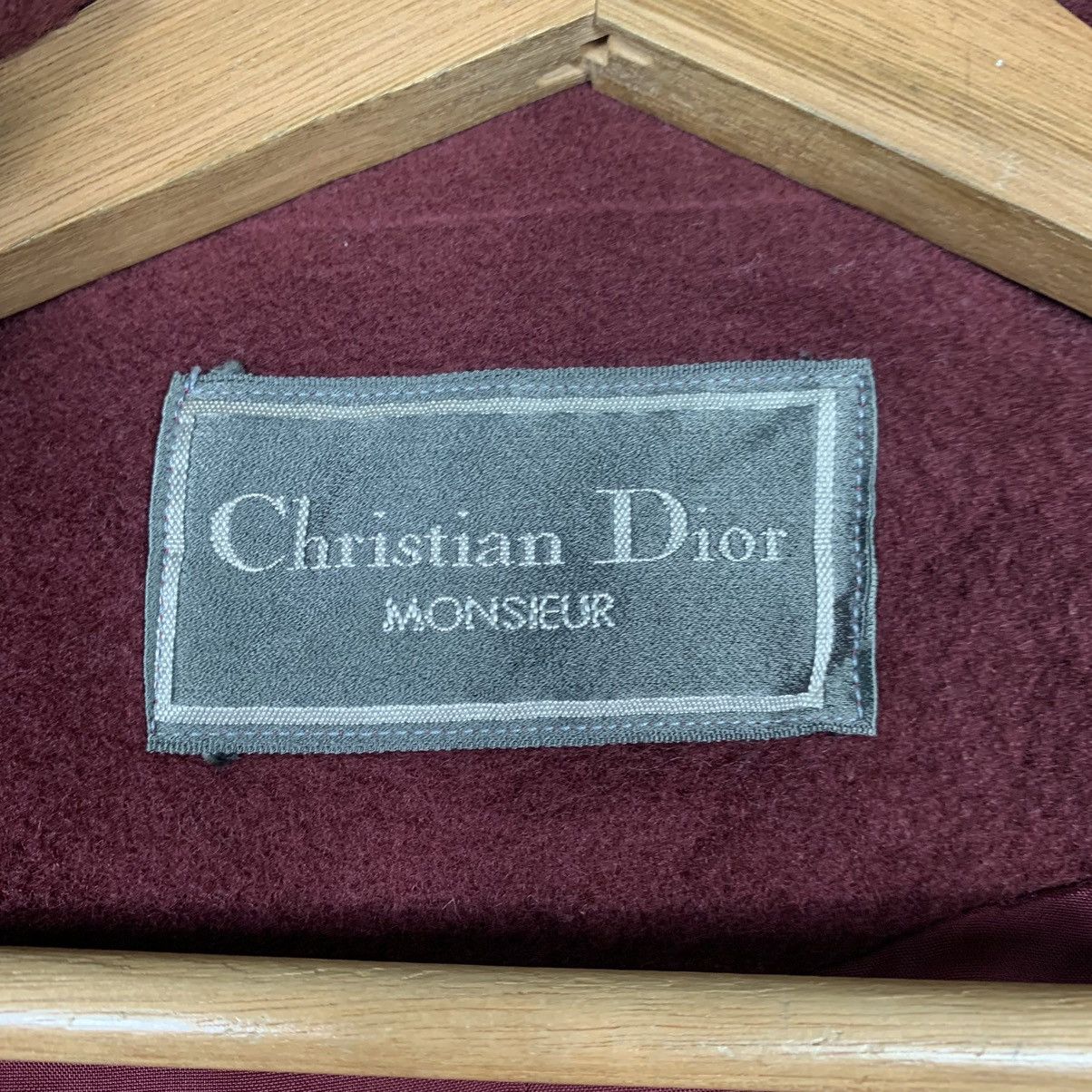 Christian Dior Monsieur Vintage Christian Dior Monsieur Wool Overcoat Size M / US 6-8 / IT 42-44 - 15 Thumbnail