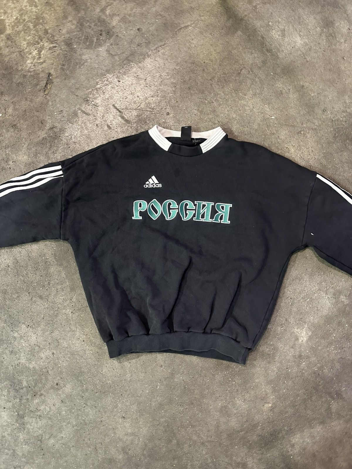 Adidas Vintage Adidas Rubchinsky Crewneck! Fits L Size US S / EU 44-46 / 1 - 1 Thumbnail