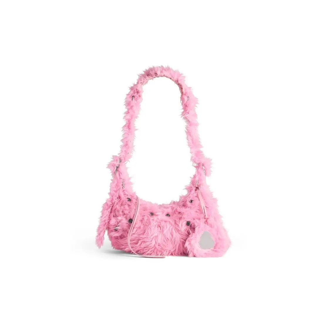 Balenciaga o1tr1nto0725 Size: OS / Le Cagole XS Shoulder Bag Fake Fur Size ONE SIZE - 1 Thumbnail