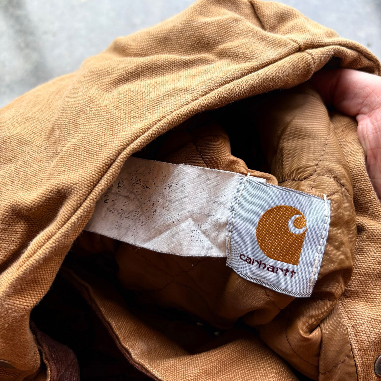 Carhartt Vintage Carhartt Chore Work Jacket With Hood Size US M / EU 48-50 / 2 - 5 Thumbnail