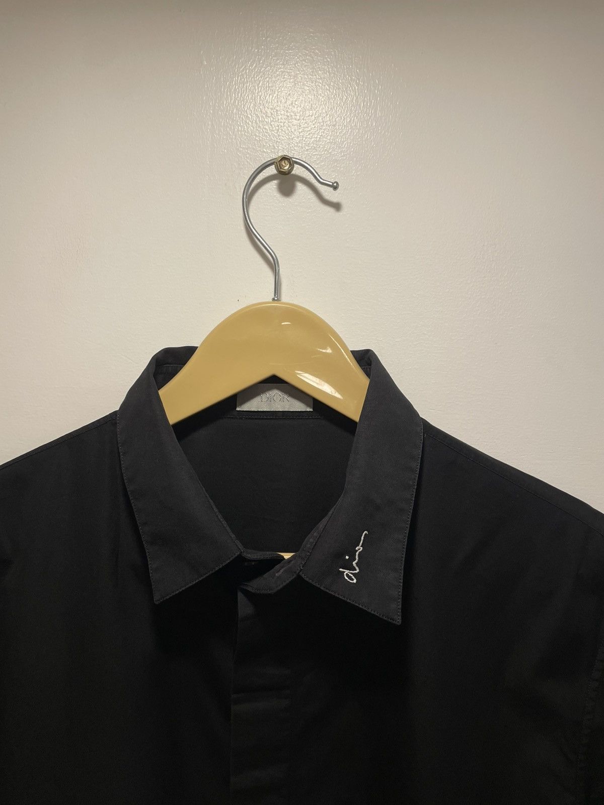 Dior Christian Dior Dior Shirt with Dior Embroidery Size US M / EU 48-50 / 2 - 3 Thumbnail