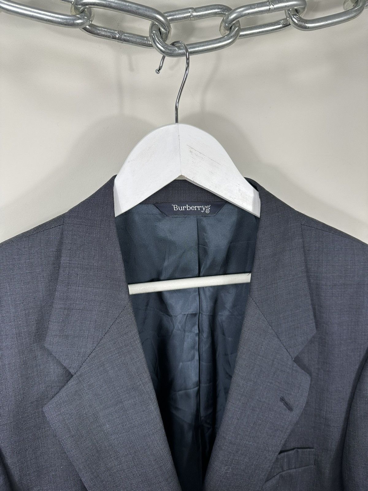 Burberry Vintage Burberry Luxury Designer Archival Wool Blazer Jacket Size 50R - 11 Thumbnail