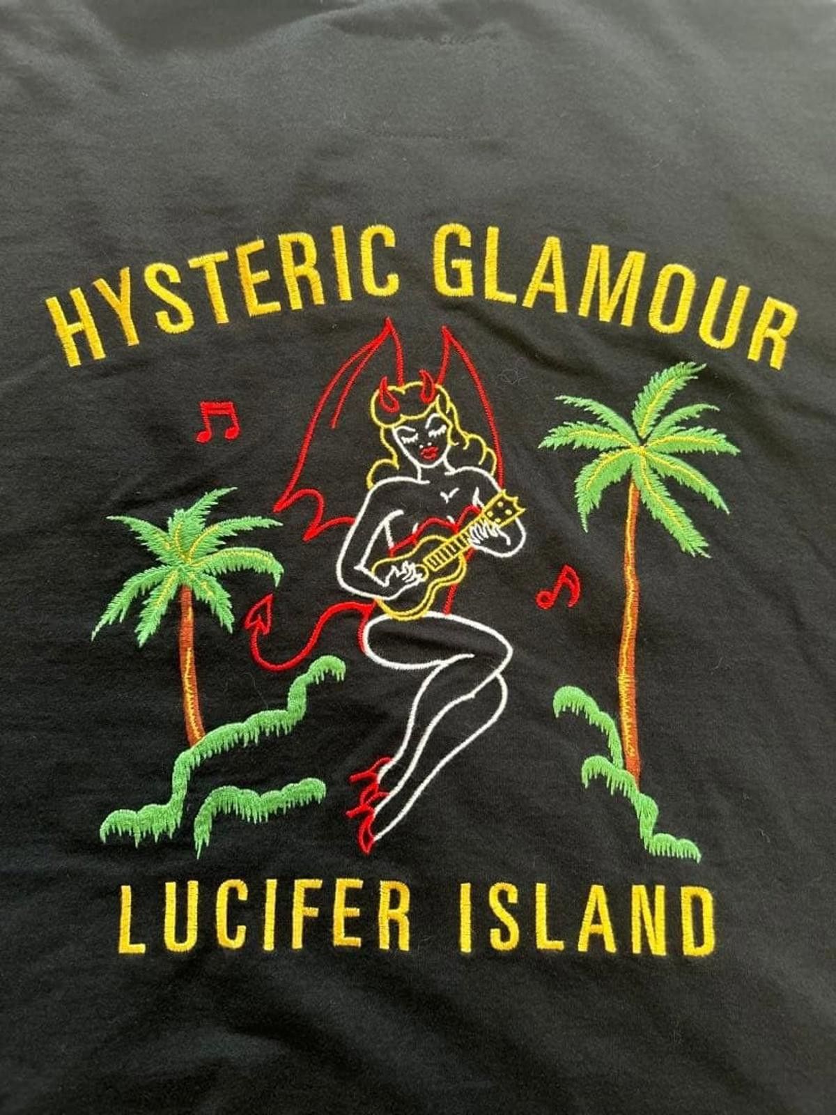 Hysteric Glamour Hysteric Glamour - M Lucifer Island Black Bomber Jacket Size M / US 6-8 / IT 42-44 - 4 Thumbnail