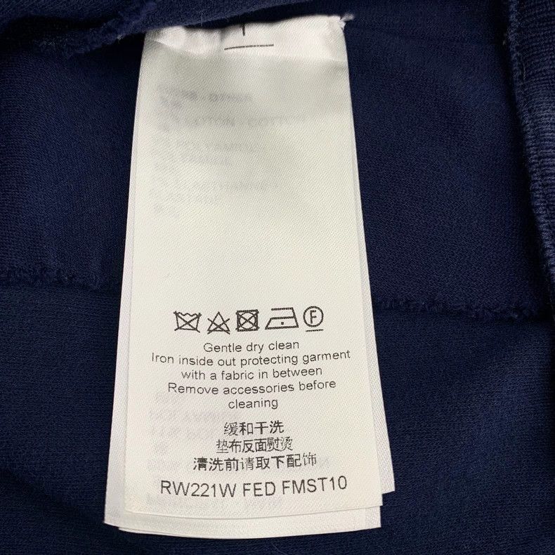Louis Vuitton Louis Vuitton 22 navy logo printed chain cotton crewneck s Size S / US 4 / IT 40 - 7 Thumbnail