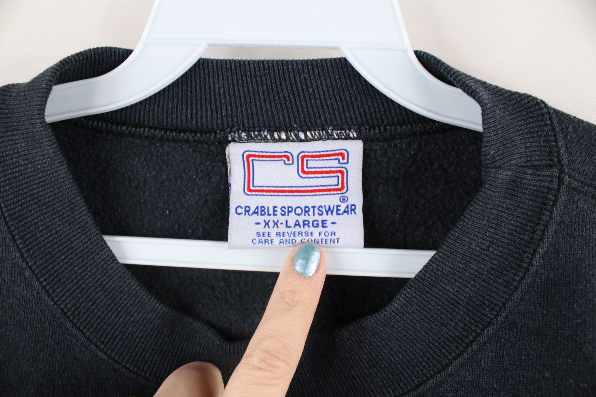 Vintage Vintage 90s Out Houston Aeros Hockey Crewneck Sweatshirt USA Size US XXL / EU 58 / 5 - 6 Thumbnail