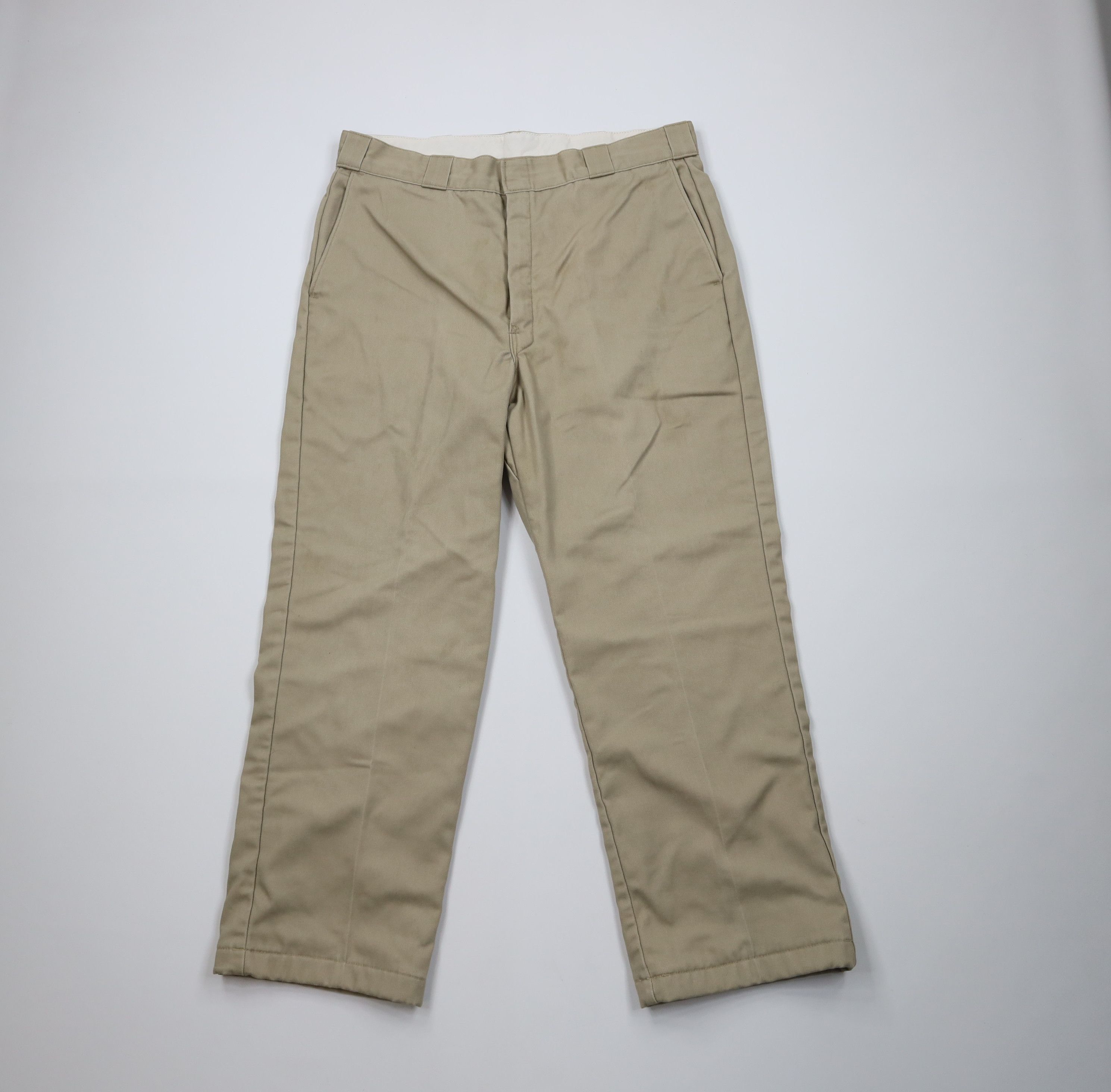 Dickies Vintage 70s Dickies Chamois Cloth Lined Wide Leg Pants USA Size US 36 / EU 52 - 2 Thumbnail