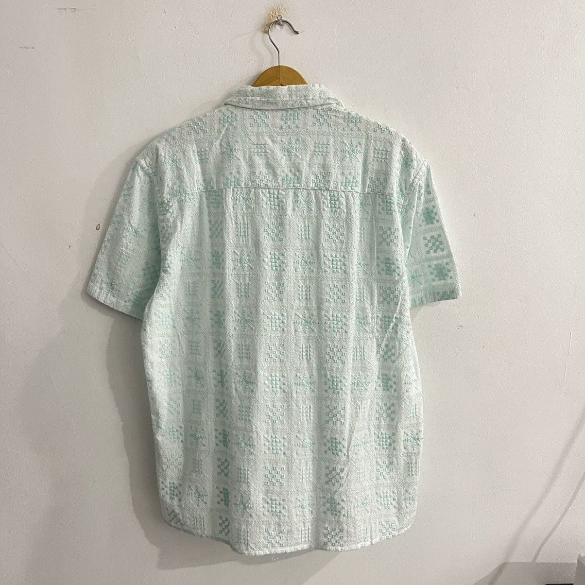 Zara Zara 3d Pattern Camp Collar Shirt Size US M / EU 48-50 / 2 - 8 Thumbnail