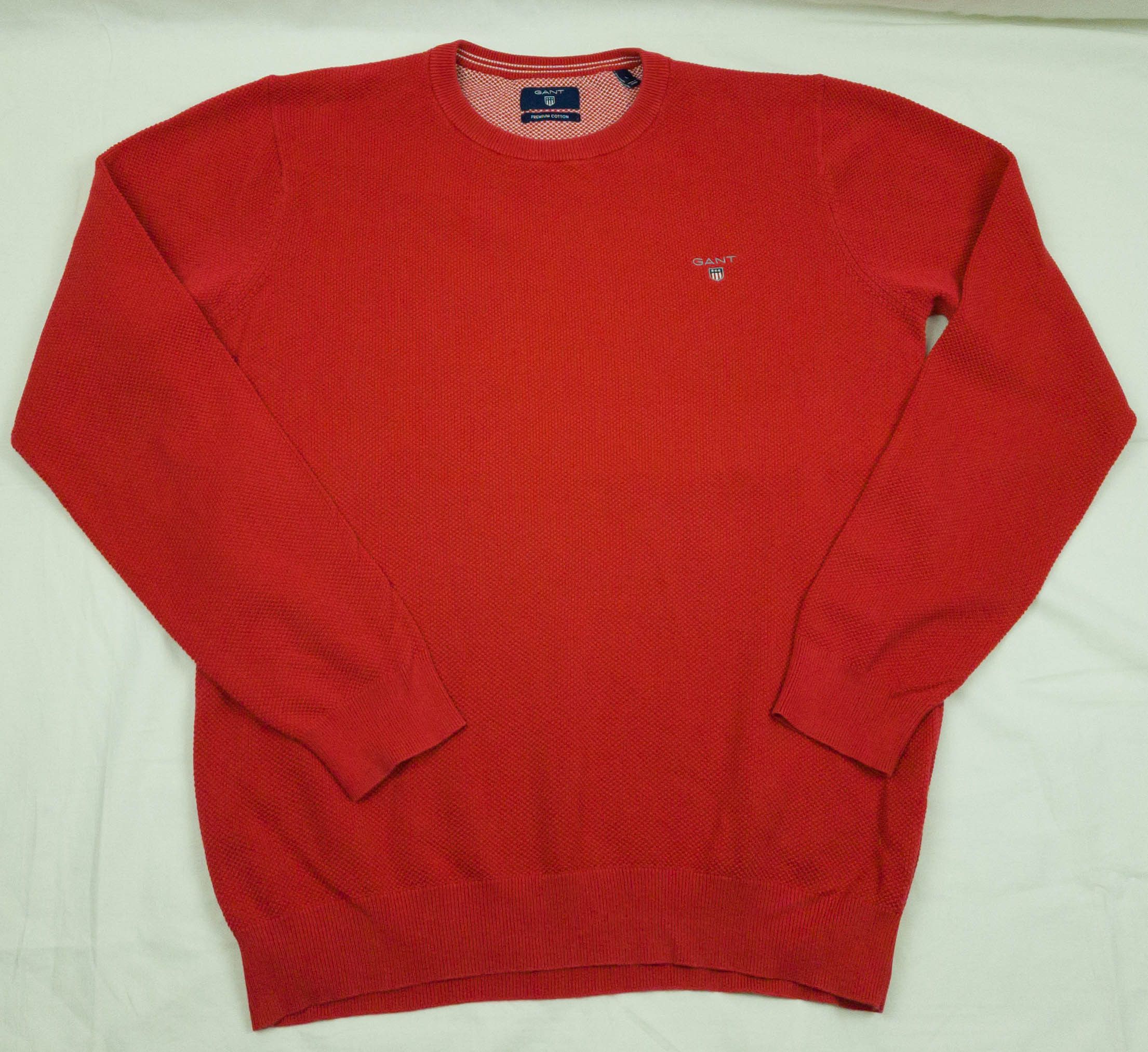 Gant Gant mens jumper top cotton size L vgc Size US L / EU 52-54 / 3 - 4 Thumbnail