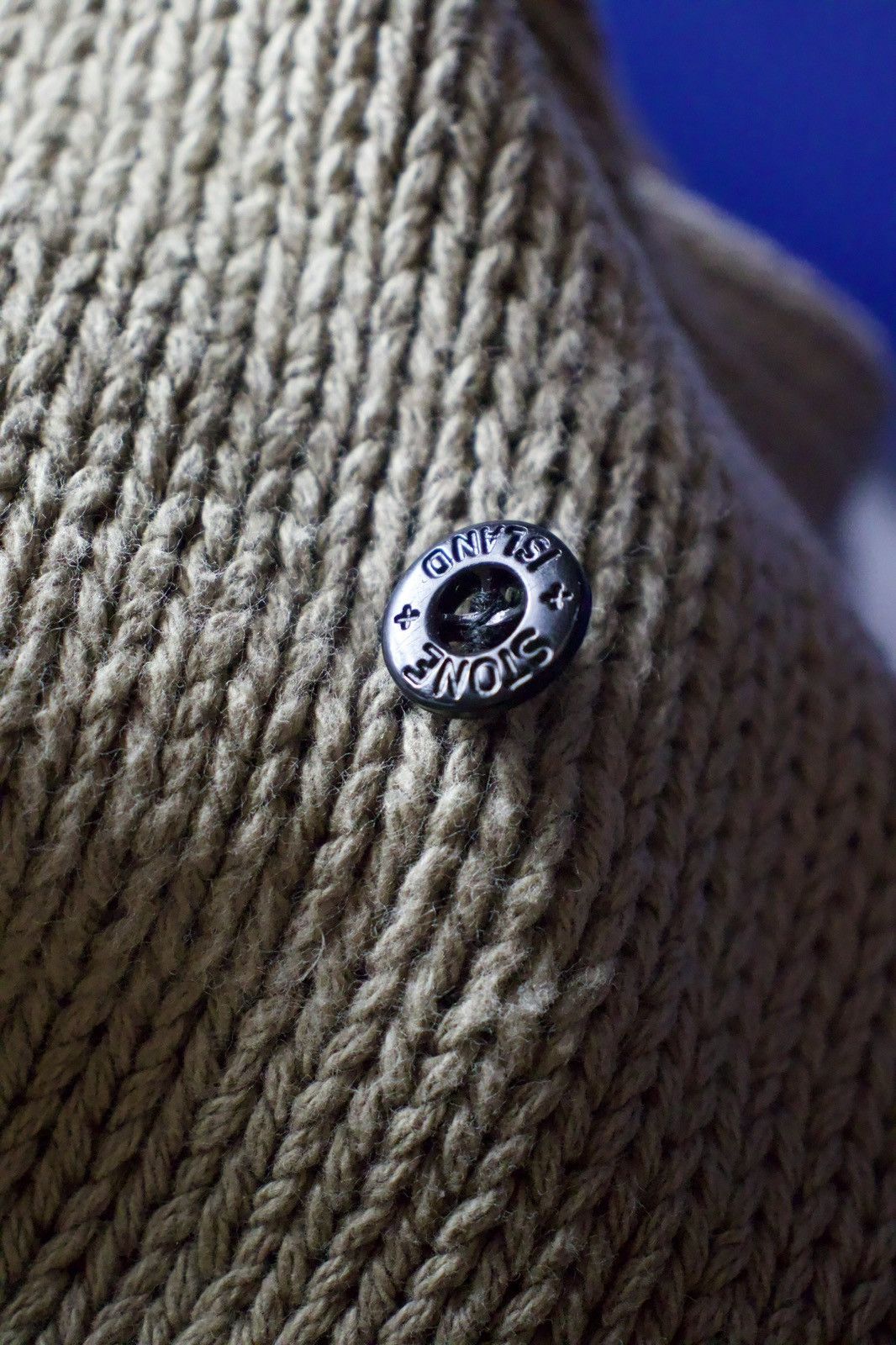 Stone Island Stone Island (Spring / Summer 2001) Beige Knit Pullover Size US L / EU 52-54 / 3 - 14 Thumbnail