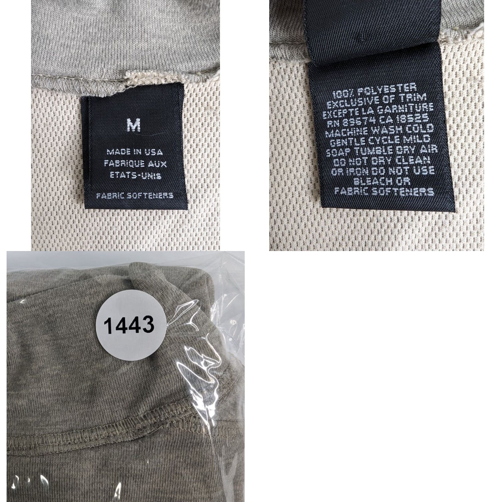 Mountain Hardwear Mountain Hardwear Tweed Half Zip Pullover Shirt Mens Size M Beige 100% Polyester Regular Long Sleeve Tie Logo Classic Sweater Vintage No N/A Size US M / EU 48-50 / 2 - 8 Thumbnail