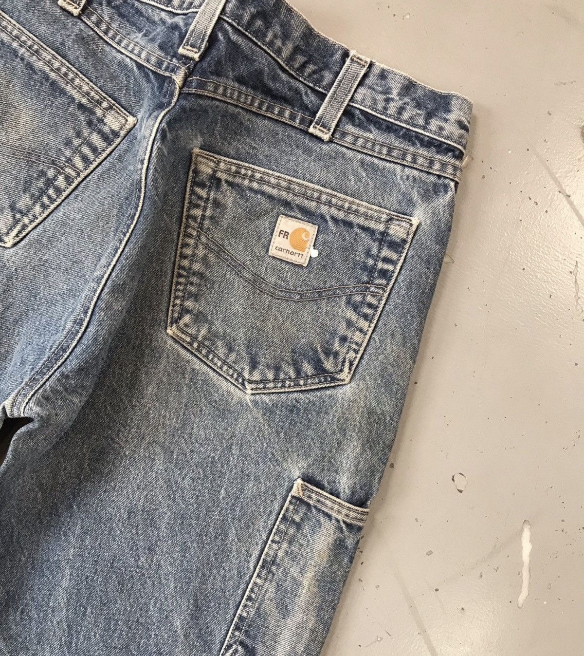 Carhartt Vintage carhartt double knee denim Size US 34 / EU 50 - 7 Thumbnail