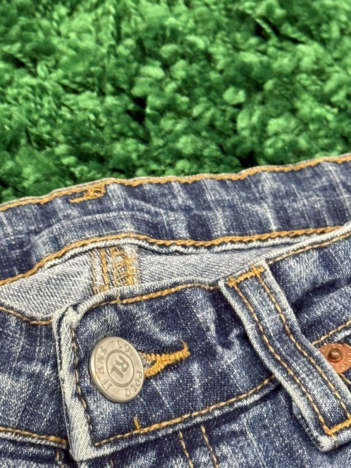 Ralph Lauren Vintage 90s Polo Jeans Company Ralph Lauren Denim 29 x 27 Size 29" - 5 Thumbnail