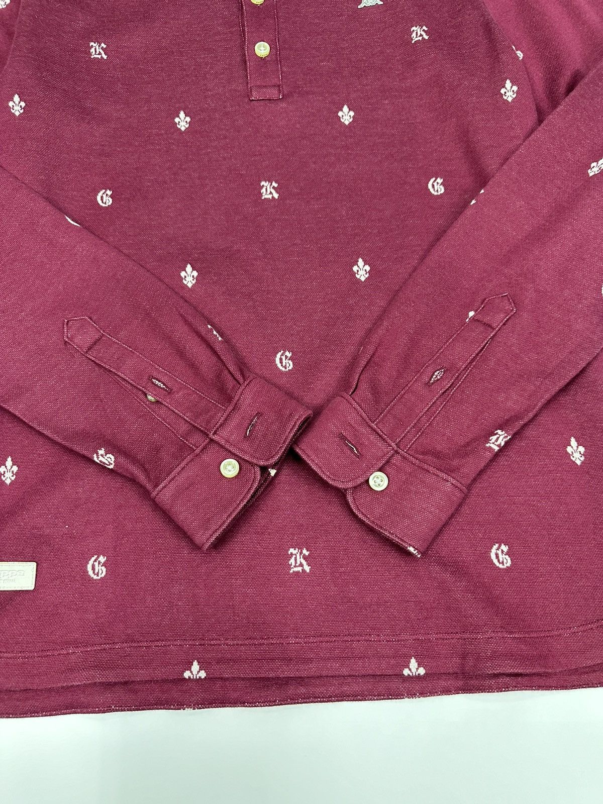 Kappa × Vintage Vintage Kappa Collezione Italia Long Sleeve Polo A648 Size US S / EU 44-46 / 1 - 5 Thumbnail
