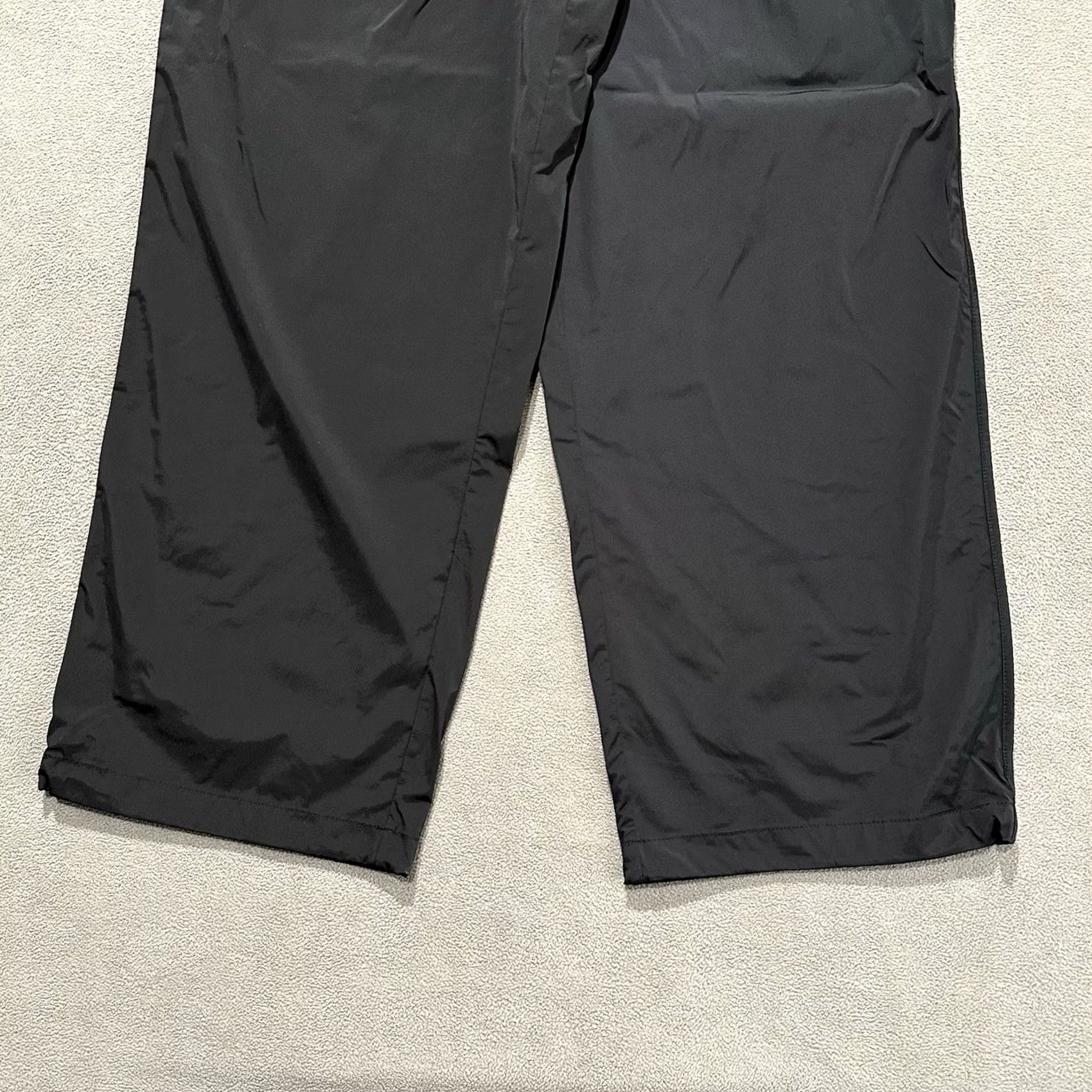 Athleta Athleta Rise Pant Womens Large Black Lightweight Nylon Bungee Hem Work Travel Size 36" / US 14 / IT 50 - 5 Thumbnail