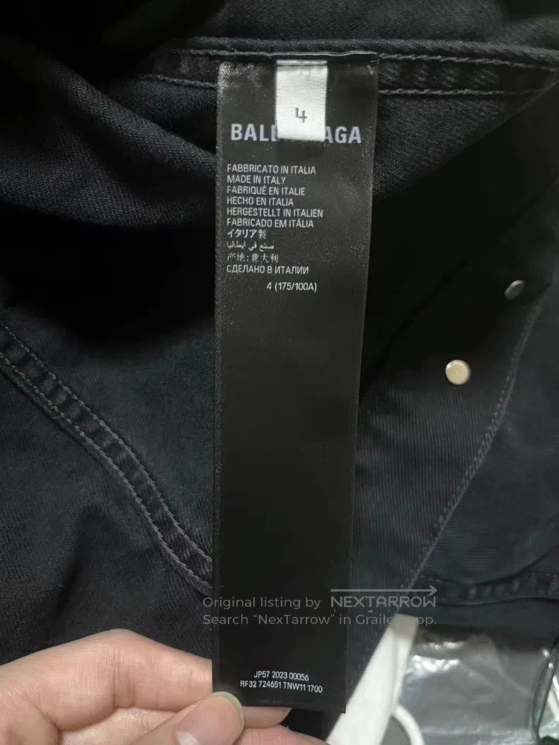 Balenciaga Balenciaga Tape Coca-Cola denim jacket Size US XL / EU 56 / 4 - 4 Thumbnail
