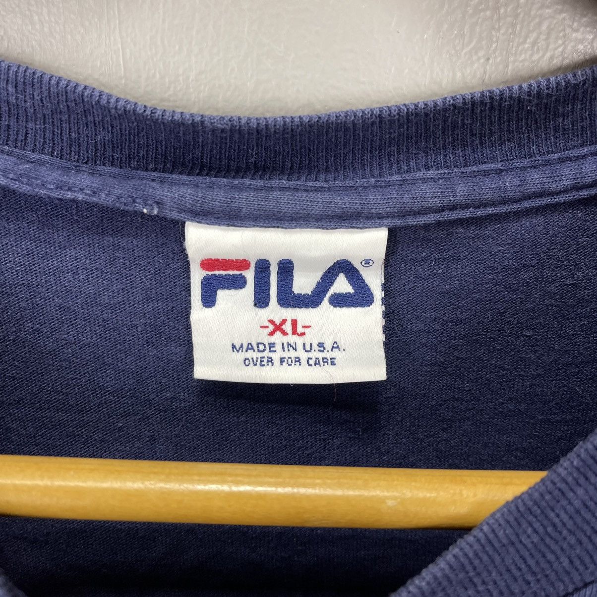 Fila 90s Vintage FILA Crew Neck T Shirt #2030/14 Size US XL / EU 56 / 4 - 11 Thumbnail