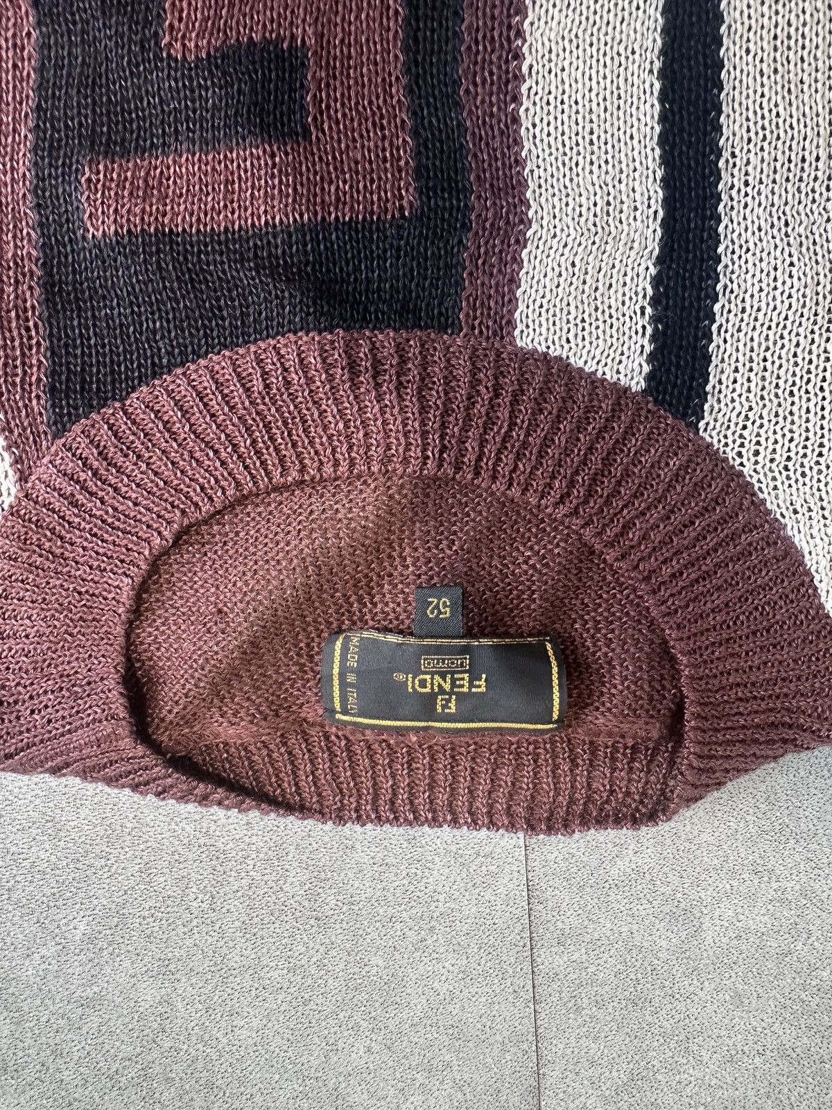 Fendi Vintage Fendi jumper/Sweater Size US L / EU 52-54 / 3 - 4 Thumbnail
