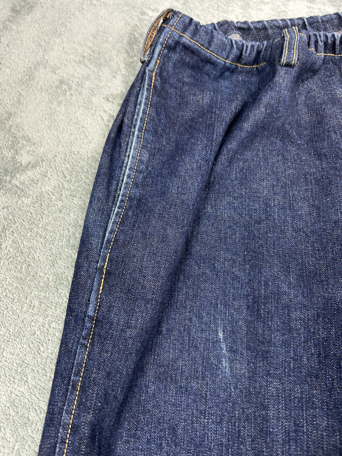 Yohji Yamamoto Yohji Yamamoto Drawstring Denim Jeans Size US 35 - 3 Thumbnail