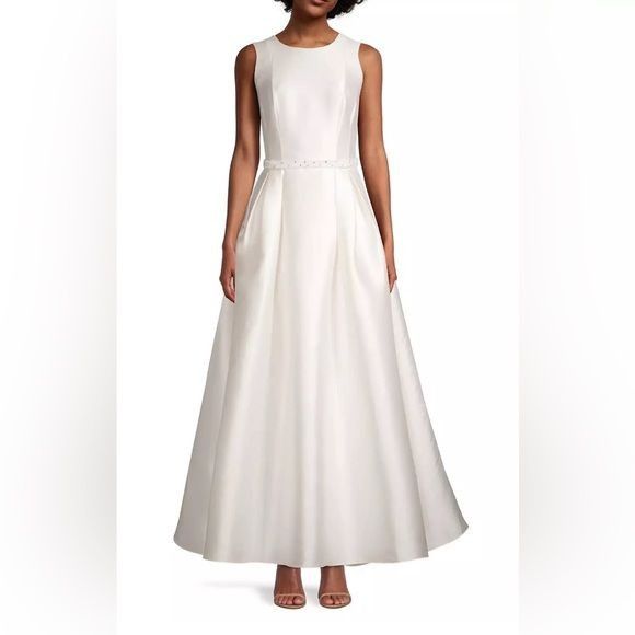 SACHIN & BABI Kathryn Satin Ballgown