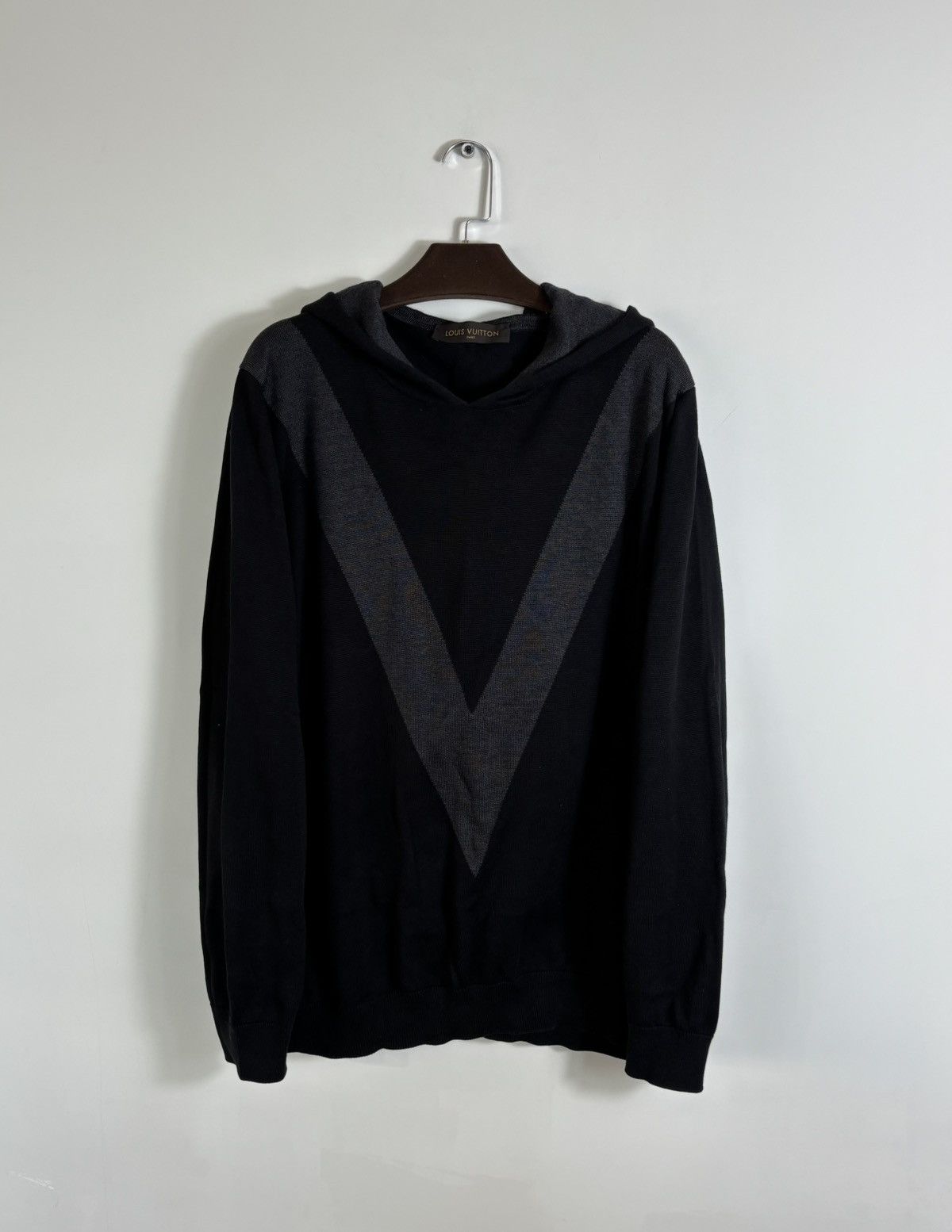 Louis Vuitton Louis Vuitton Silk Knit Hoodie Size US XXL / EU 58 / 5 - 1 Thumbnail