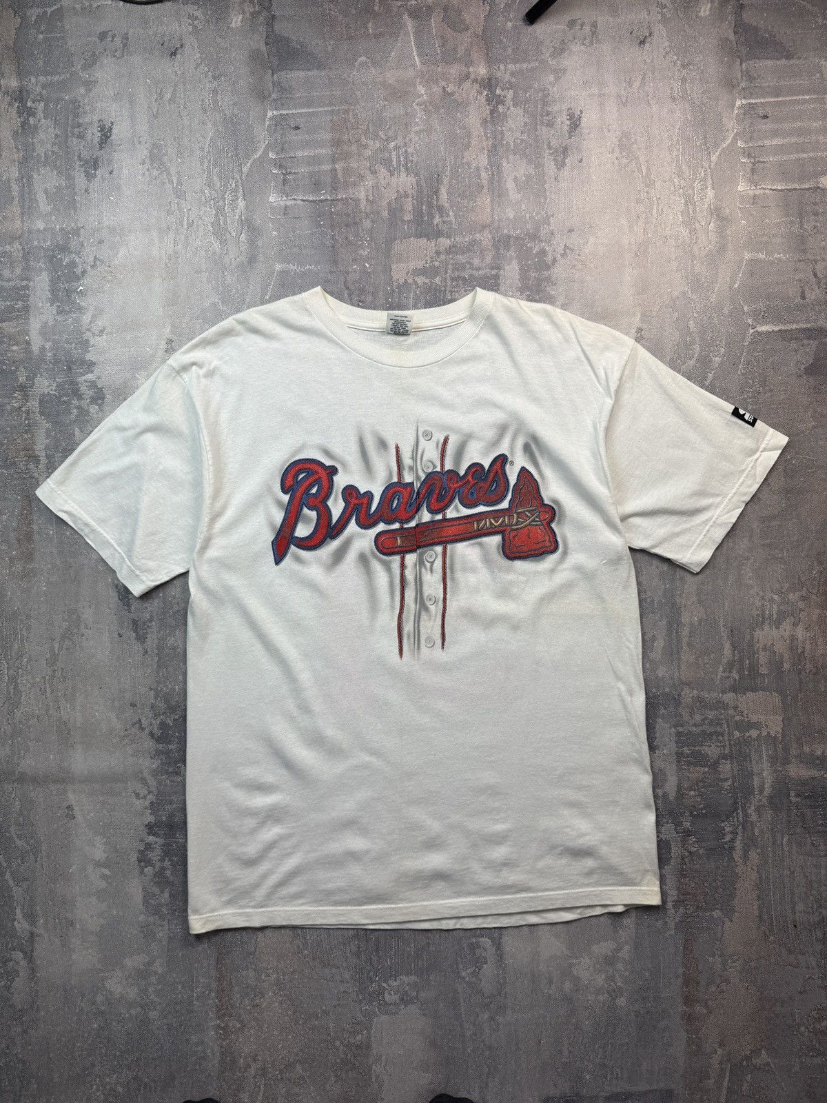 MLB × Starter × Vintage Vintage Atalanta braves tshirt Size US XXL / EU 58 / 5 - 1 Thumbnail