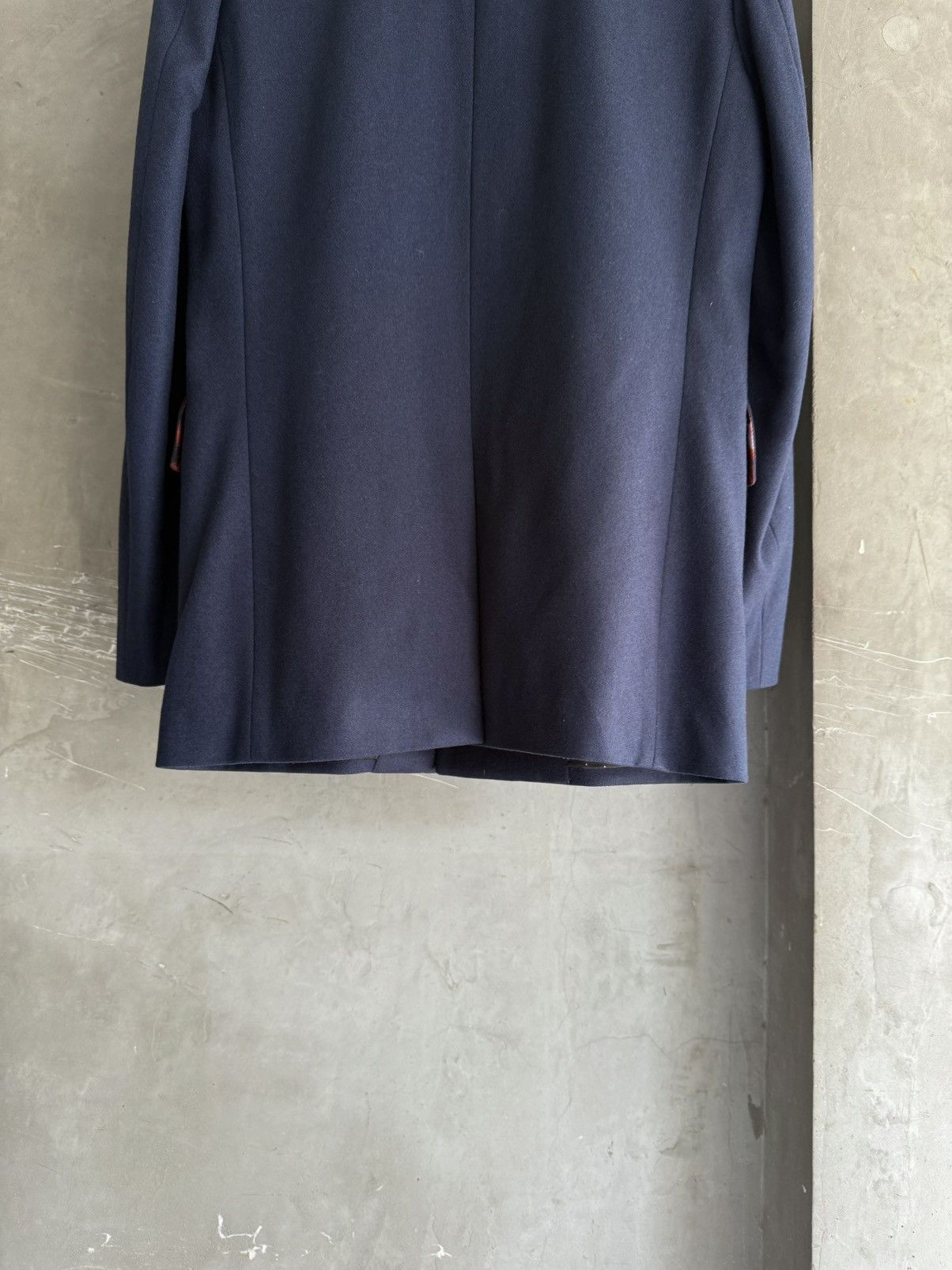 Paul Smith PAUL SMITH Archive Dark Navy Wool Tailored Jacket Size 46S - 6 Thumbnail