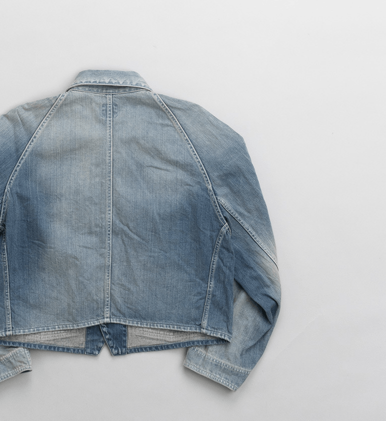 Kapital kapital 12oz Denim Cropped WINDAY Chair Jacket Size US XL / EU 56 / 4 - 5 Thumbnail