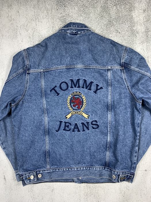 Vintage tommy 2024 hilfiger jean jacket