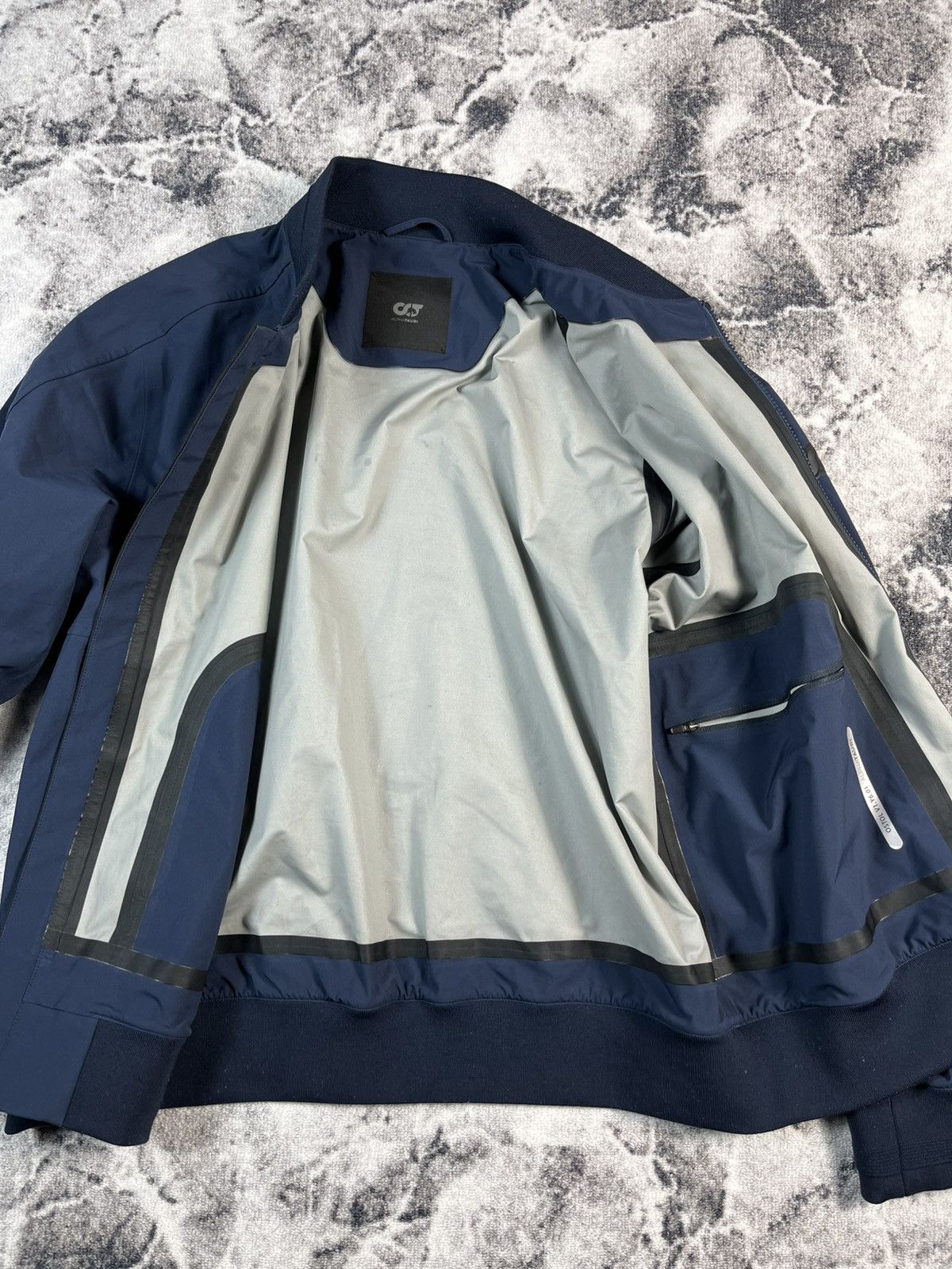 Other AlphaTauri Blue Bomber Jacket Tech Minimal XL Size US XL / EU 56 / 4 - 6 Thumbnail
