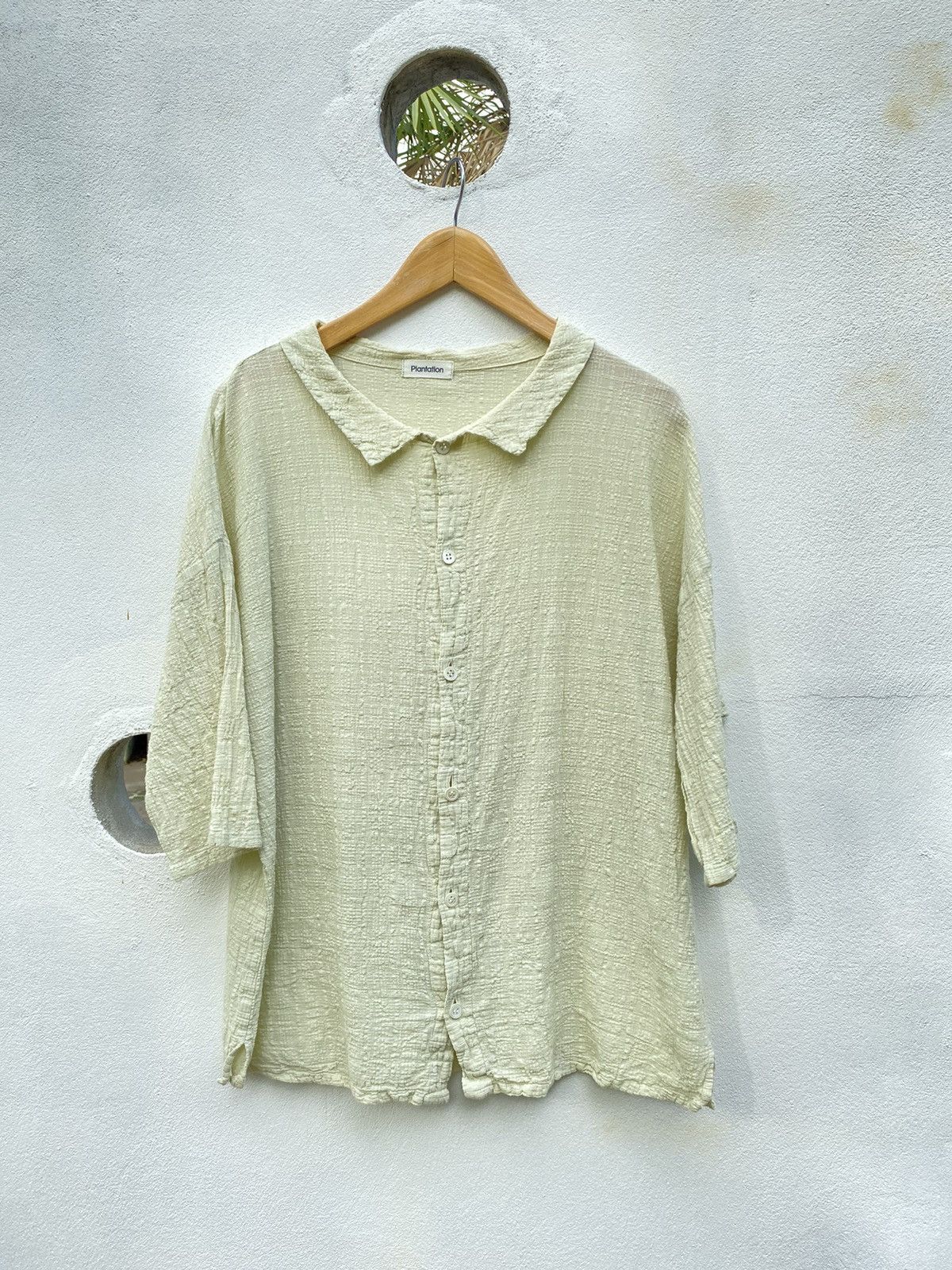 Plantation green shirt
