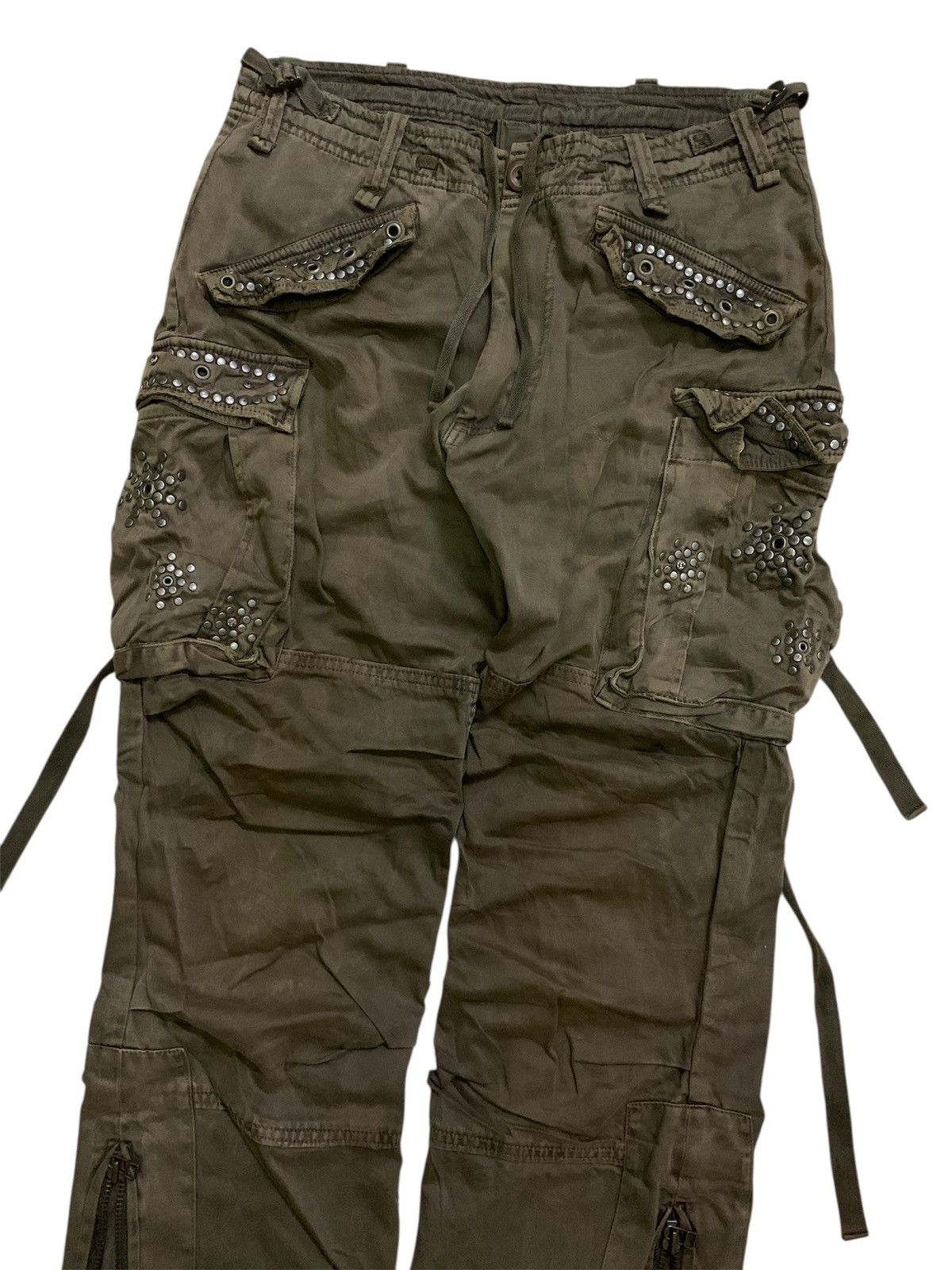 Hysteric Glamour 💥Japanese Mangrove Studs Cargo Pant Size US 32 / EU 48 - 2 Thumbnail