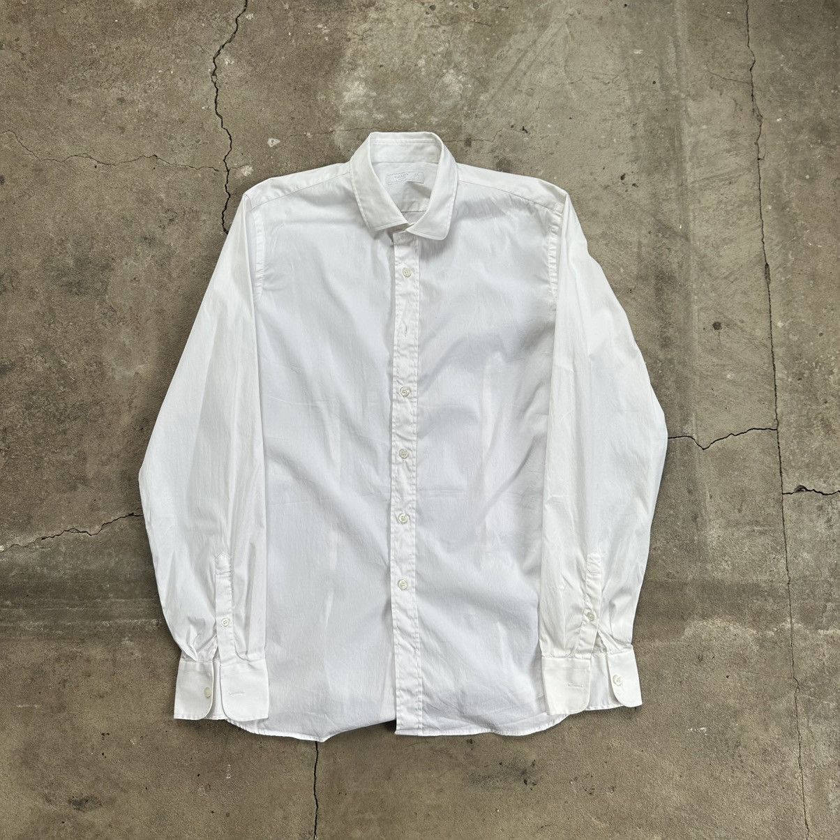 Prada White Shirt button up 2016