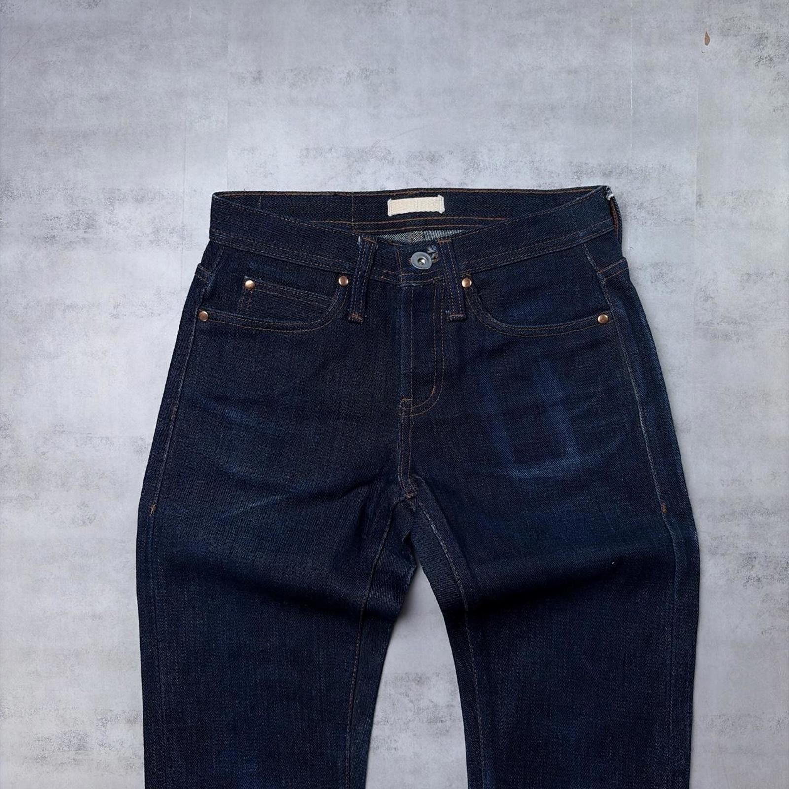 Other Y2K Unbranded Brand Selvedge Skinny Japanese Denim Jeans Size US 27 - 5 Thumbnail