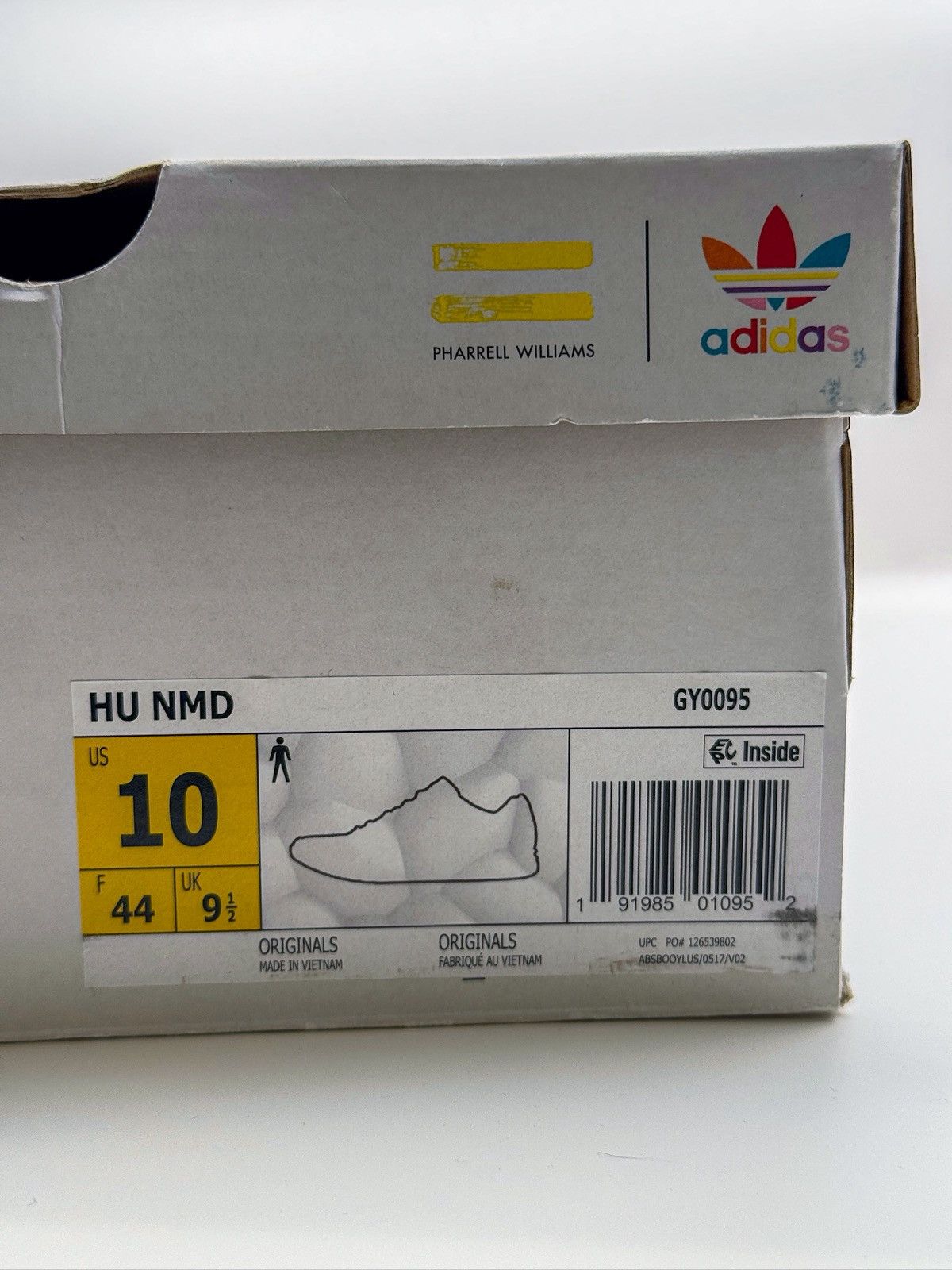 Adidas × Pharrell Adidas x Pharrell Williams NMD Hu Orange Size US 10 / EU 43 - 16 Thumbnail