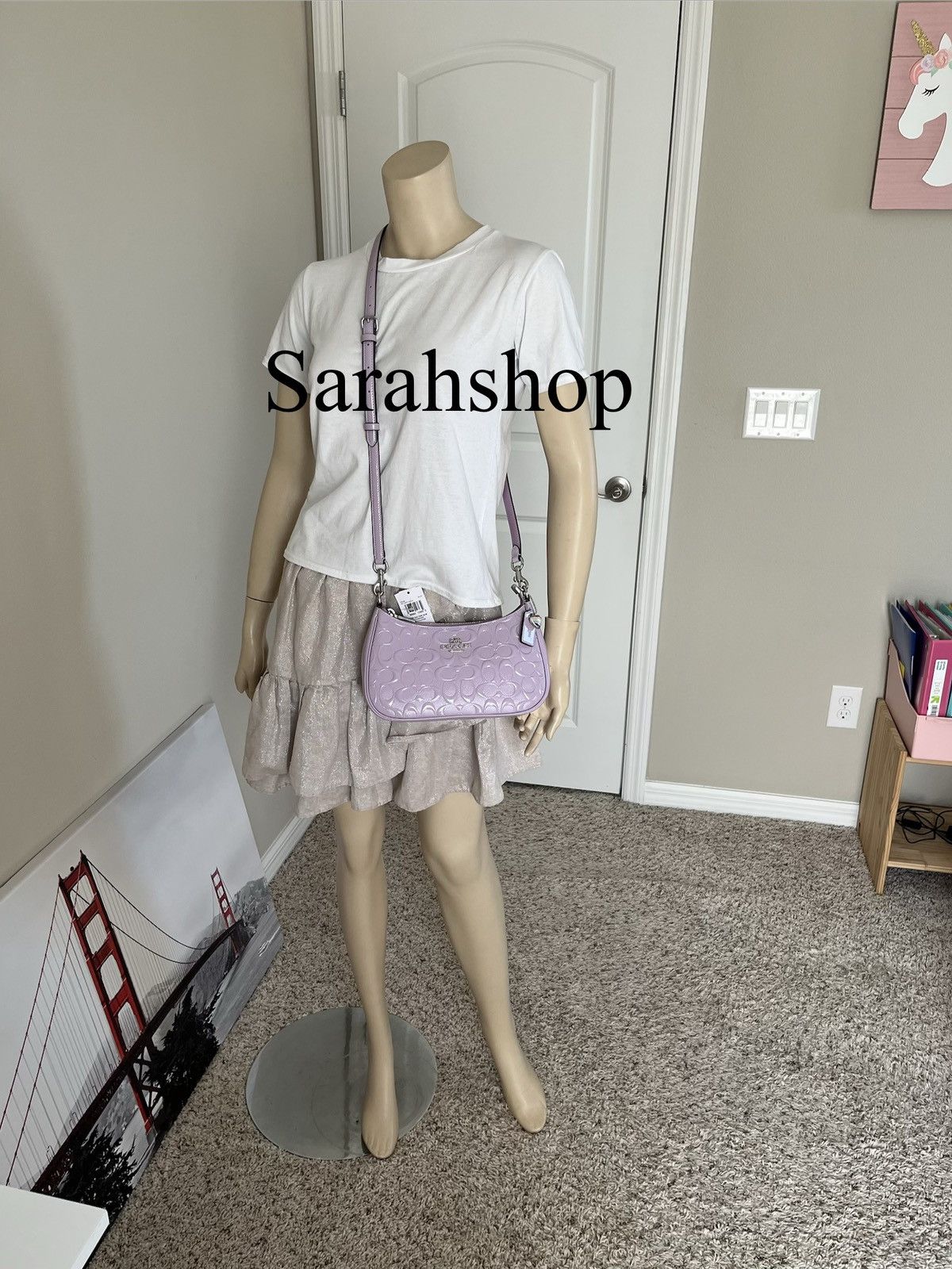 Coach Coach Teri Shoulder Bag With Heart Charm Size ONE SIZE - 9 Thumbnail