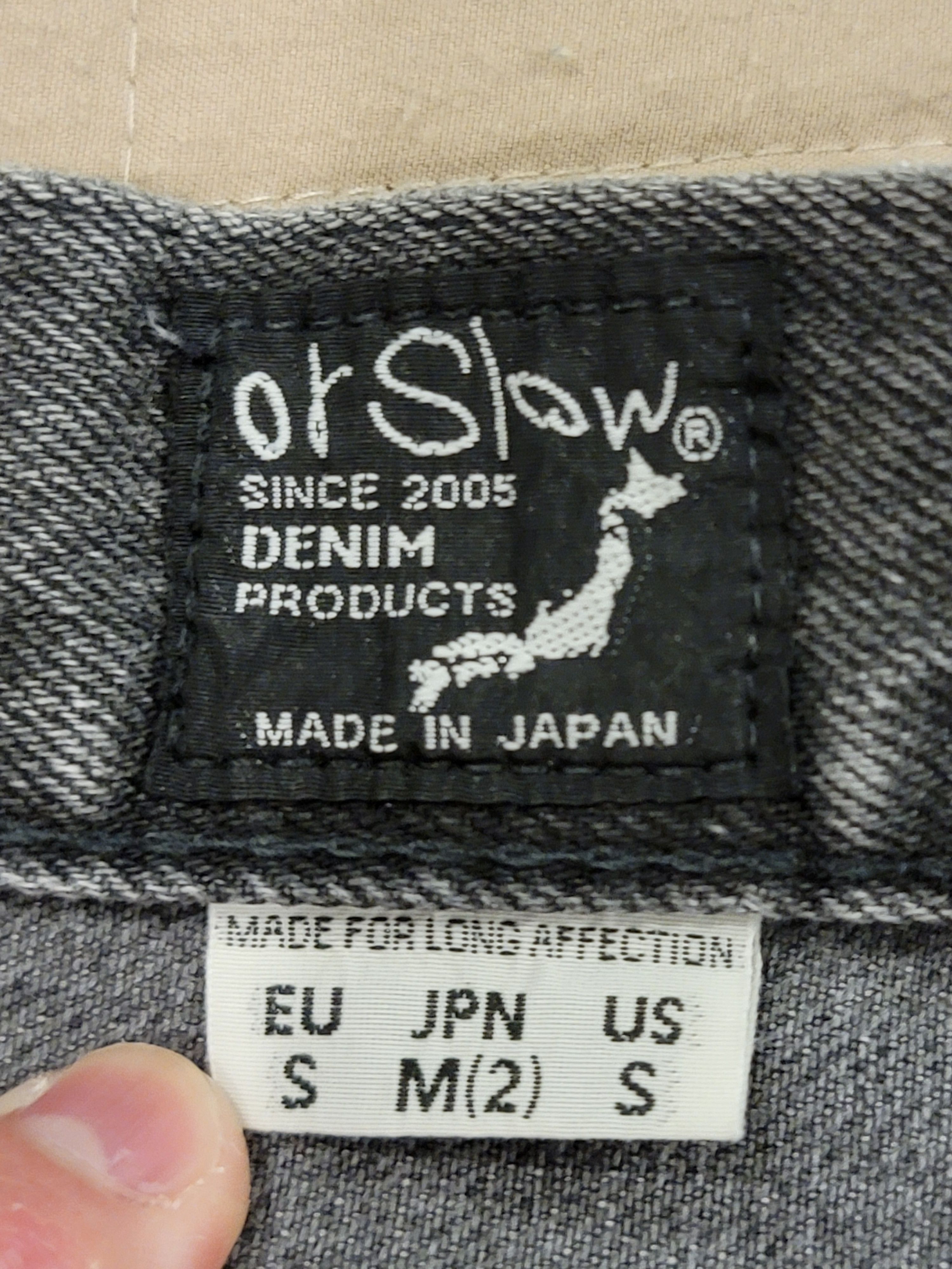 Orslow 105Z (zipped) Size US 30 / EU 46 - 5 Thumbnail