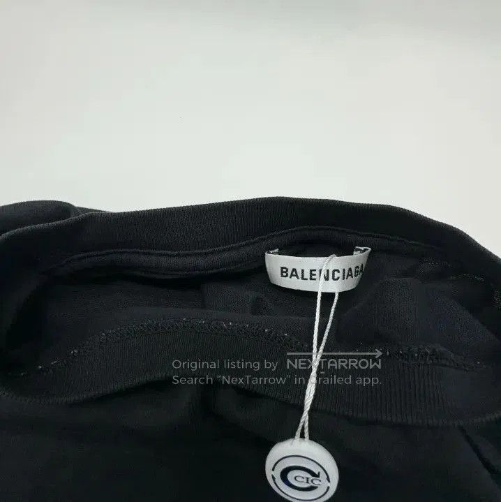 Balenciaga Balenciaga Casual Black Short Sleeve T. Size US XS / EU 42 / 0 - 6 Thumbnail
