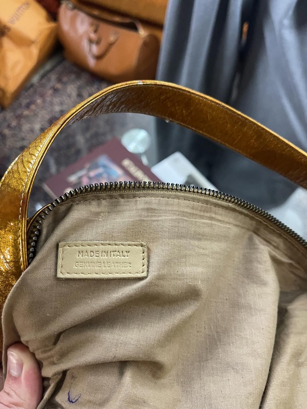 Dries Van Noten Dries Van Noten - Brown Leather Shoulder Bag Size ONE SIZE - 7 Thumbnail