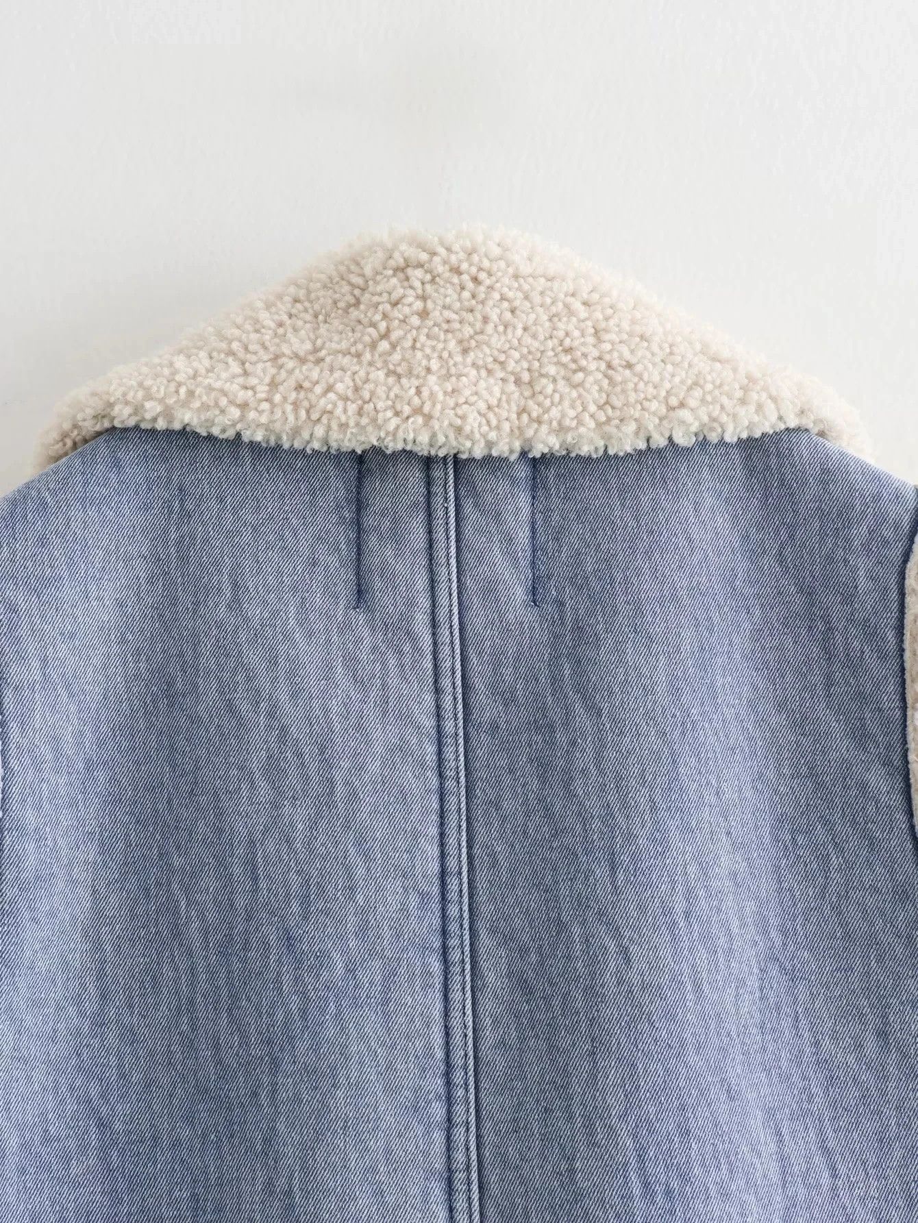 Japanese Brand × Vintage Fur Waistcoat Autumn Winter Sleeveless Jacket Size L / US 10 / IT 46 - 7 Thumbnail