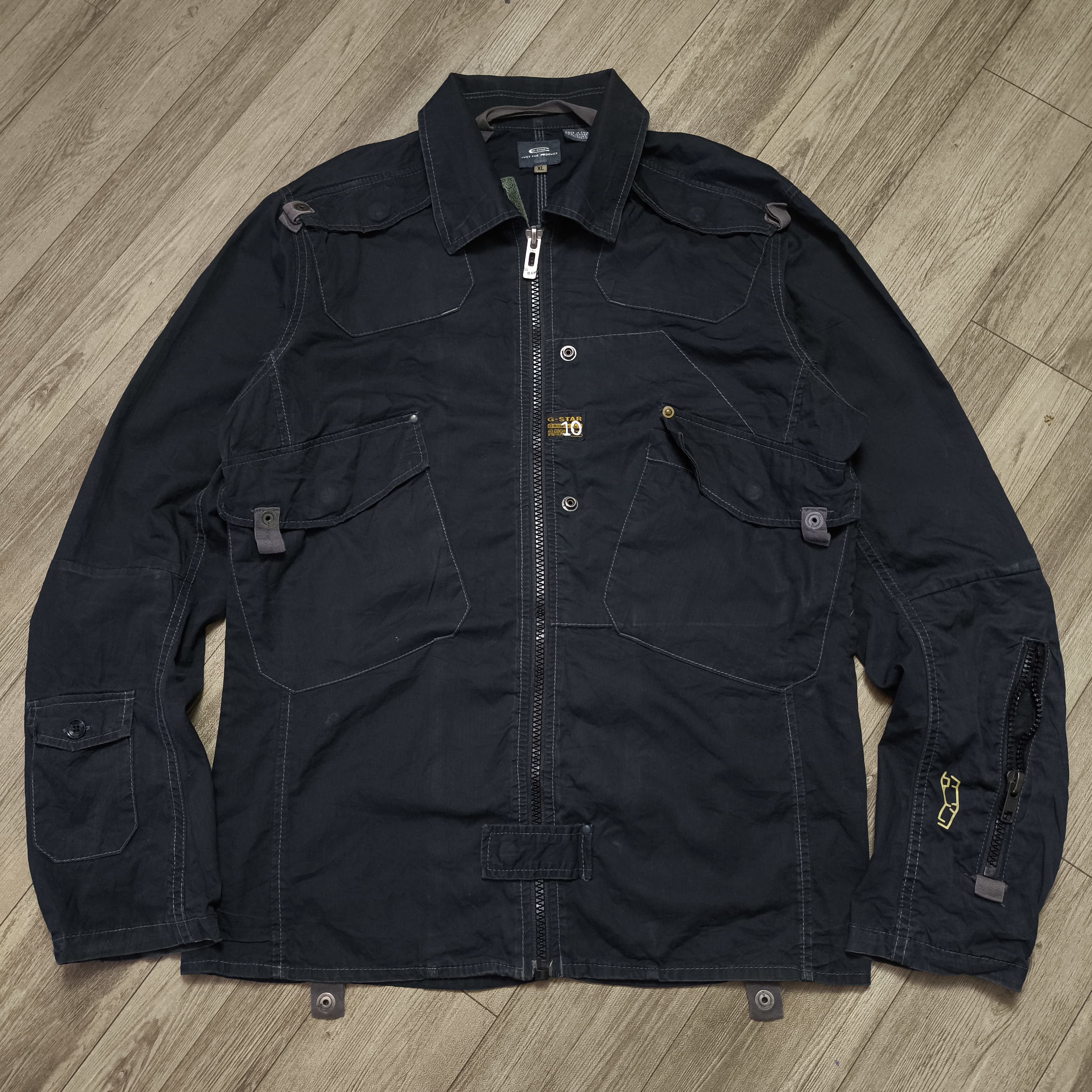 G-Star G Star Raw Tech Tiger Blan Shirt Size US M / EU 48-50 / 2 - 2 Thumbnail