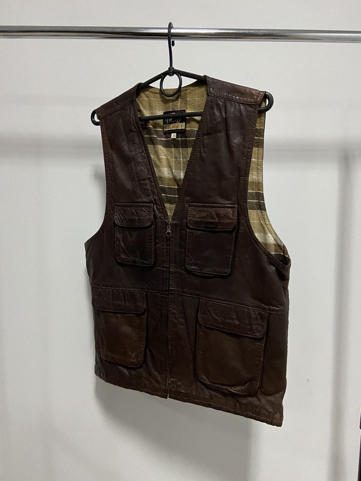 Diesel × Vintage Diesel Vintage leather Vest big Logo Size US M / EU 48-50 / 2 - 3 Thumbnail