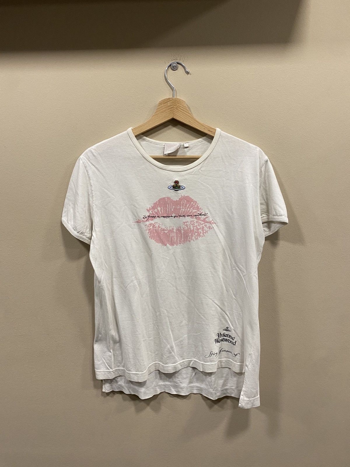 Vivienne Westwood Vivienne Westwood Kiss 1996 S/S T-Shirt Size M / US 6-8 / IT 42-44 - 1 Thumbnail