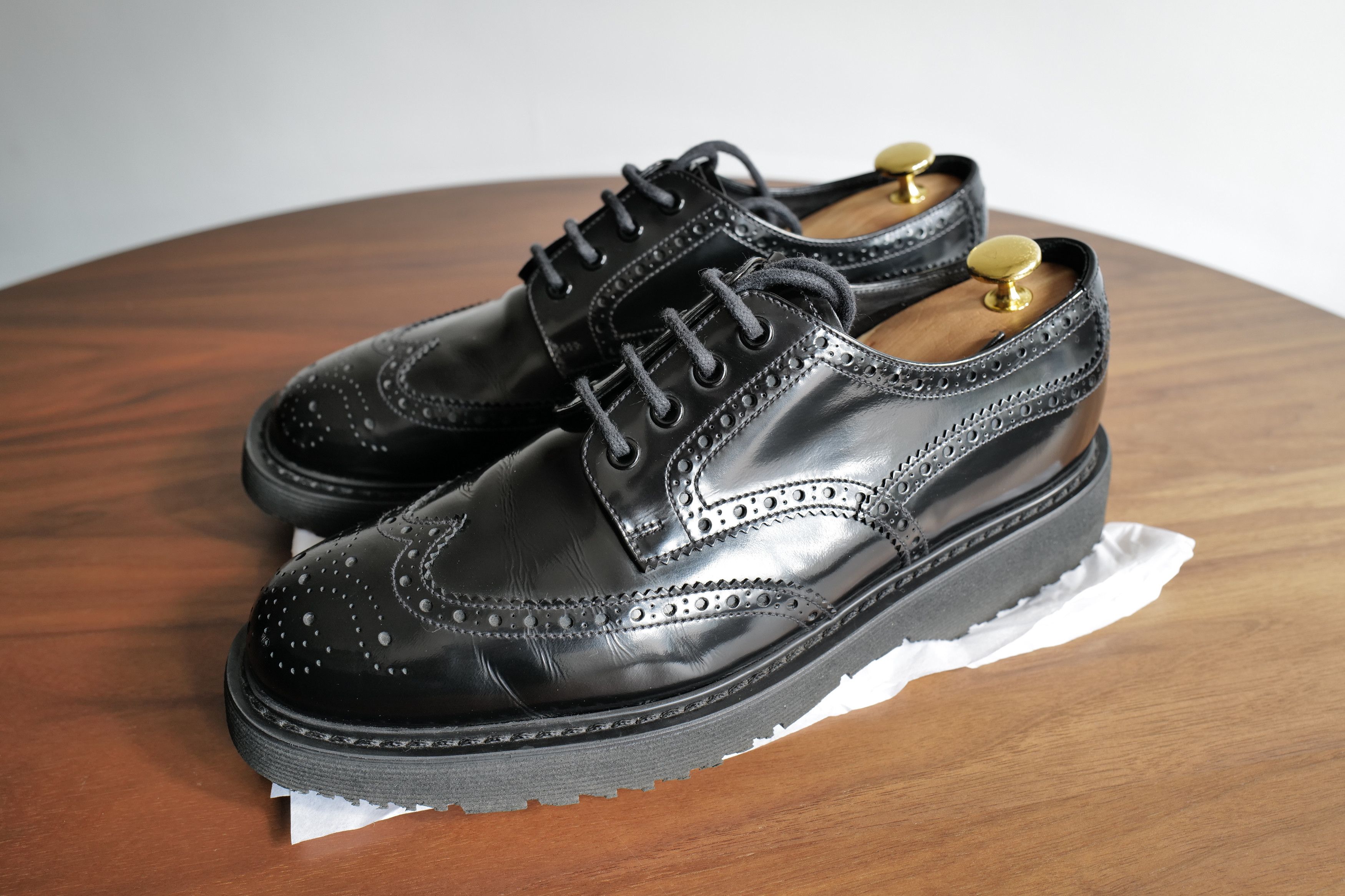 Prada Chunky Sole Derbys Size US 10 / EU 43 - 1 Thumbnail