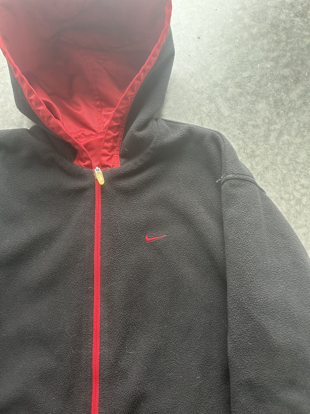 Nike × Vintage Vintage Y2K Reversible Nike Zip Up Jacket Size US XL / EU 56 / 4 - 5 Thumbnail